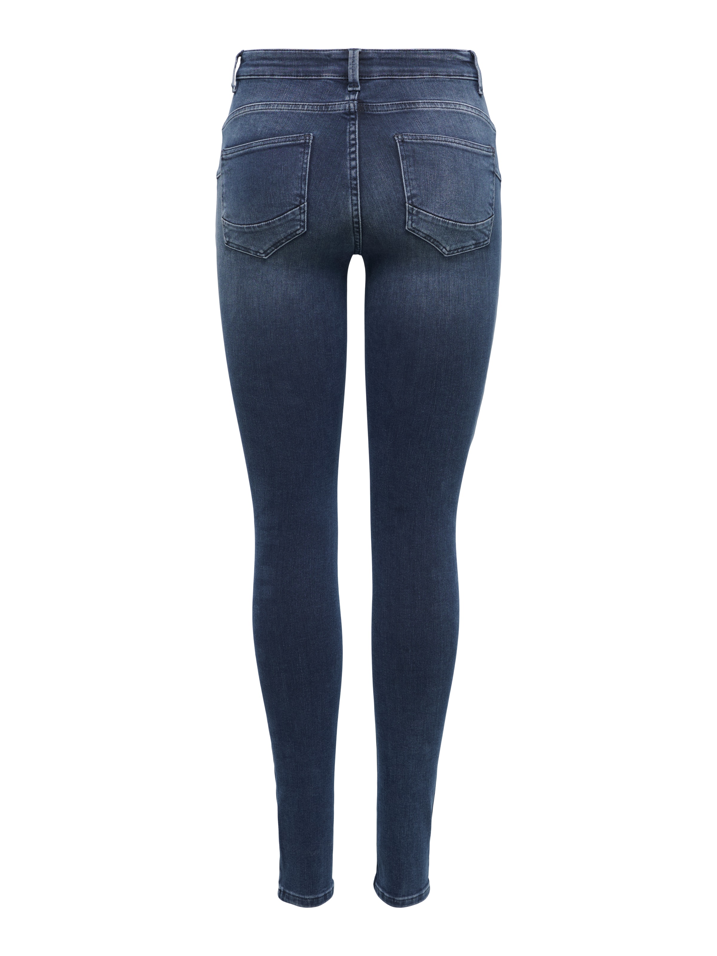 ONLY Skinny-fit-Jeans »ONLPOWER MID SK PUSHUP DNM TAI887 NOOS« Baumwollmischung, regular waist, skinny fit
