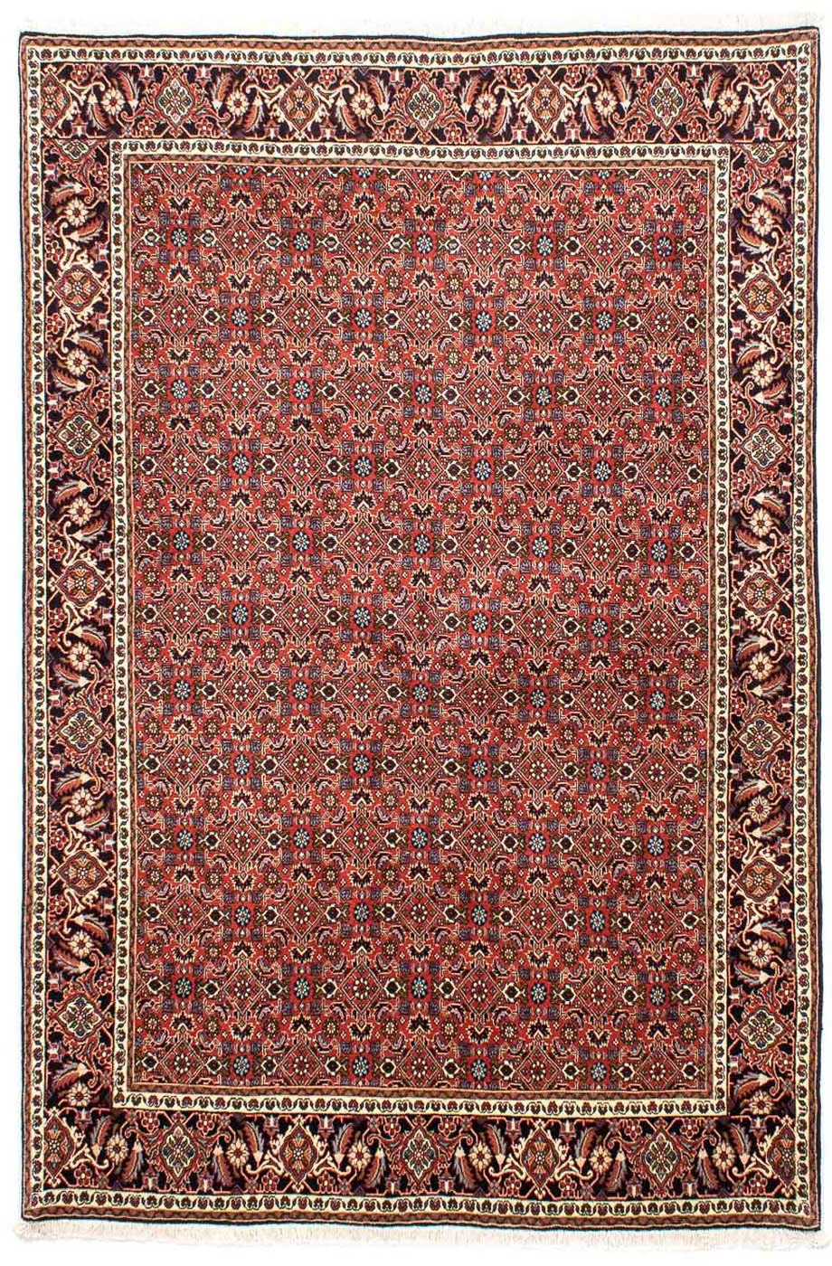 Image of morgenland Orientteppich »Perser - Bidjar - 288 x 202 cm - hellrot«, rechteckig, 15 mm Höhe, Wohnzimmer, Handgeknüpft, Einzelstück mit Zertifikat bei Ackermann Versand Schweiz