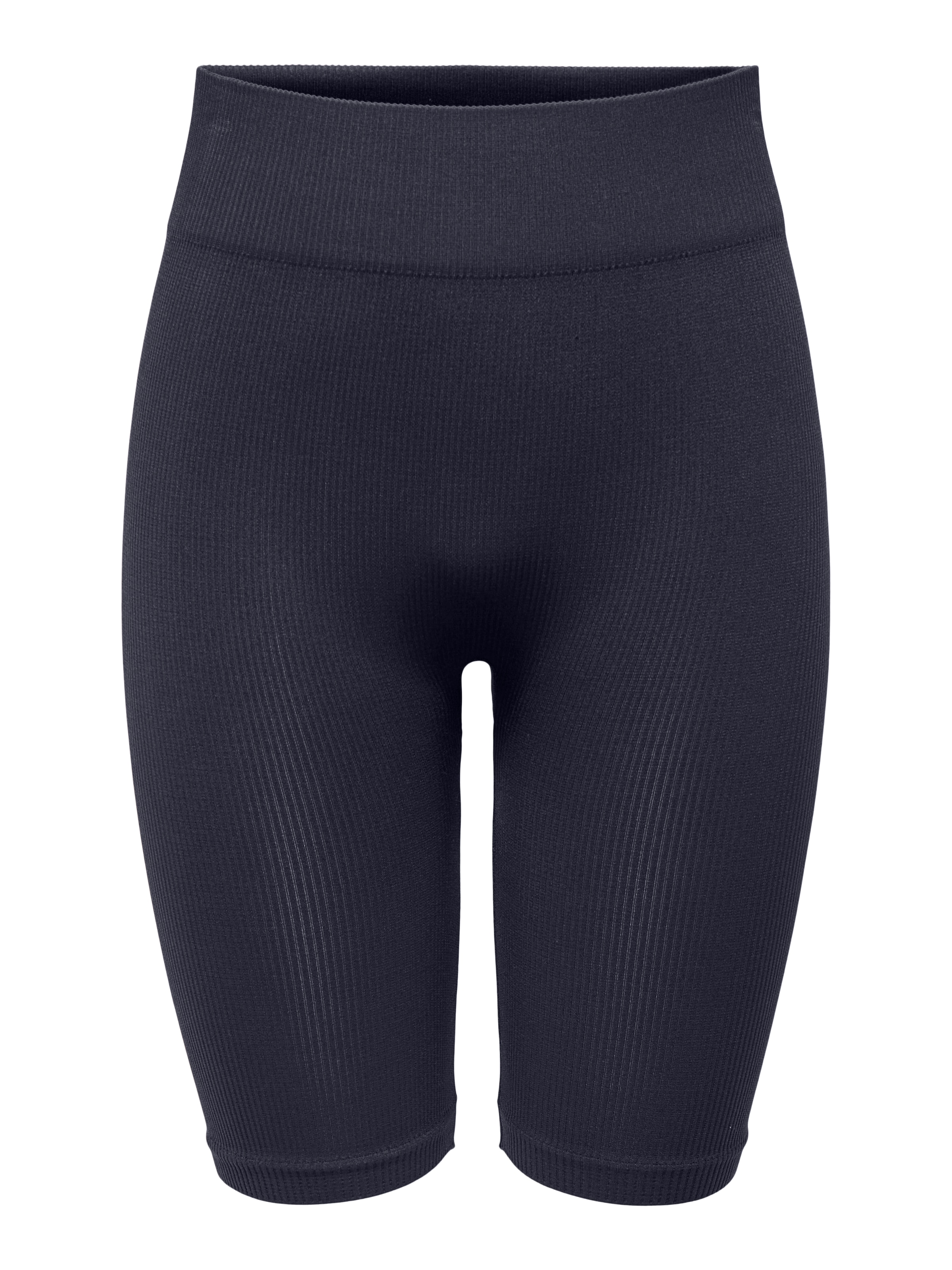 Image of ONLY Play Trainingsshorts "ONPJAIA LIFE HW RIB CIR LONG SHORTS" in feiner Rippstruktur mit Nylon