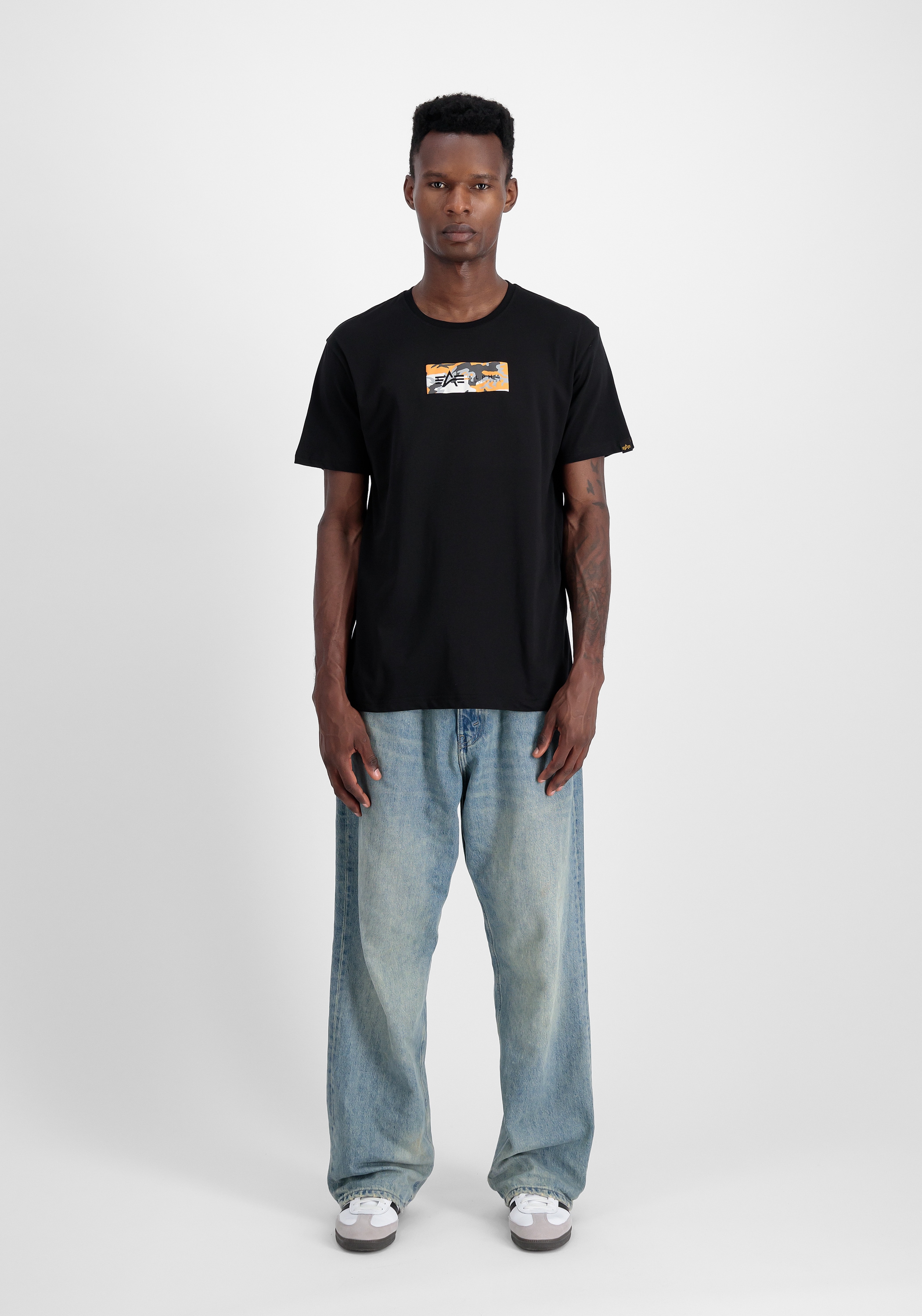 Alpha Industries T-Shirt »Alpha Industries Men - T-Shirts Camo Panel T«