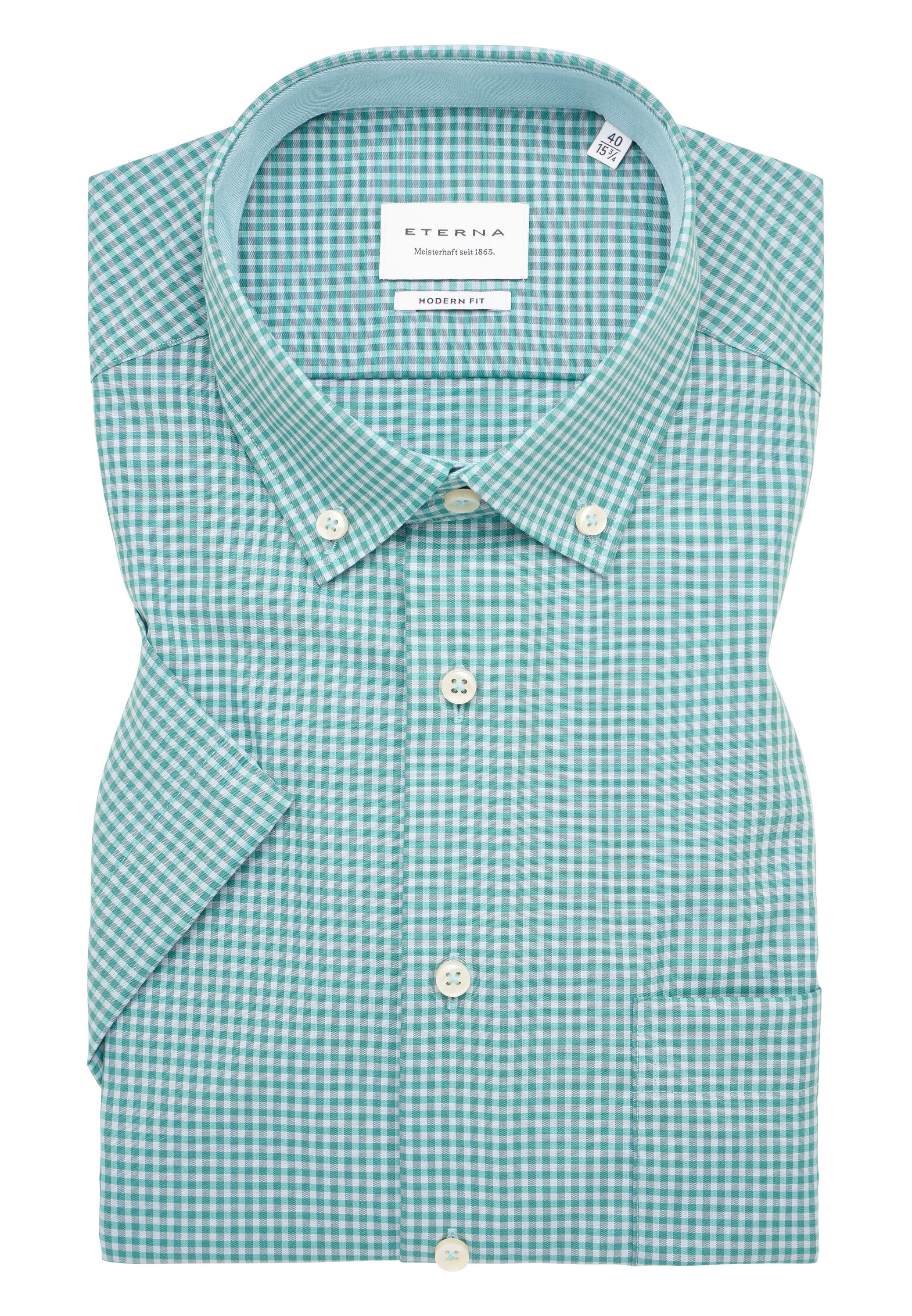 Eterna Kurzarmhemd »MODERN FIT«, NON IRON (bügelfrei)