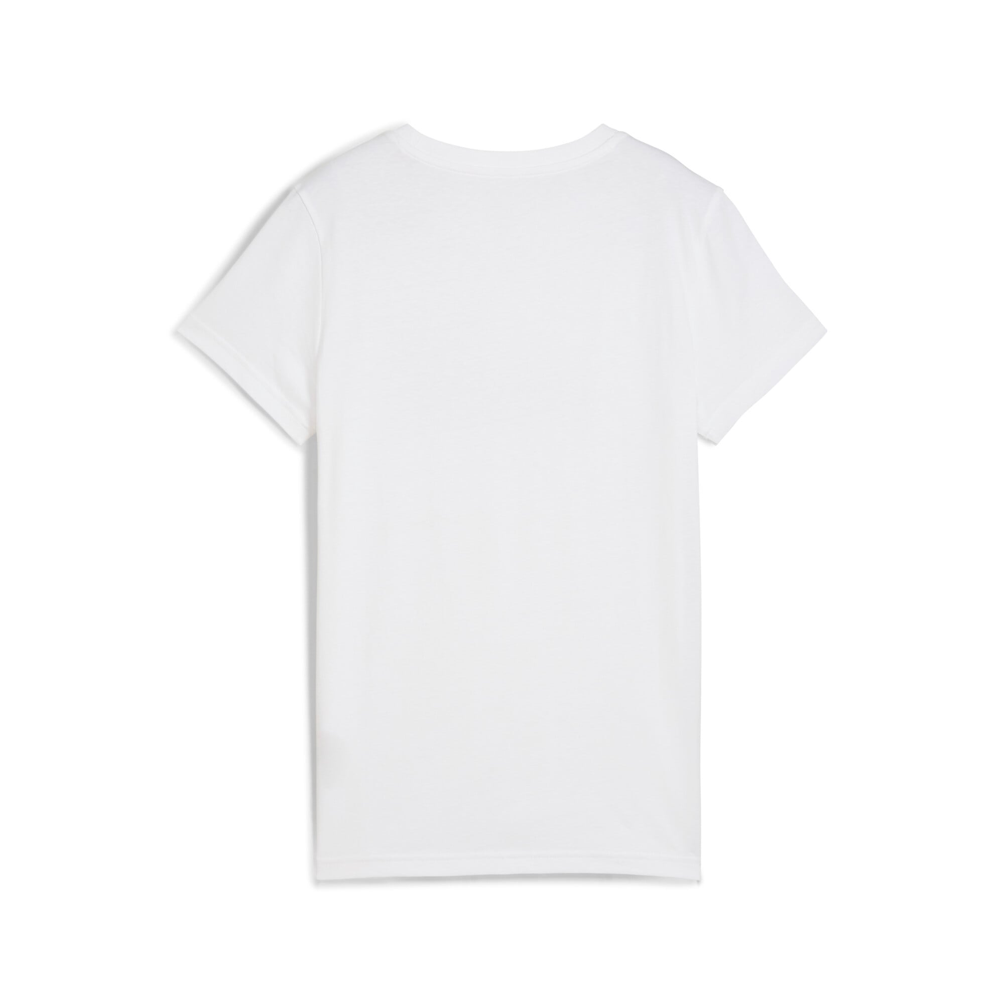 PUMA T-Shirt »ESS NO 1 LOGO METALLIC TEE« Kurzarm, mit Rundhalsausschnitt