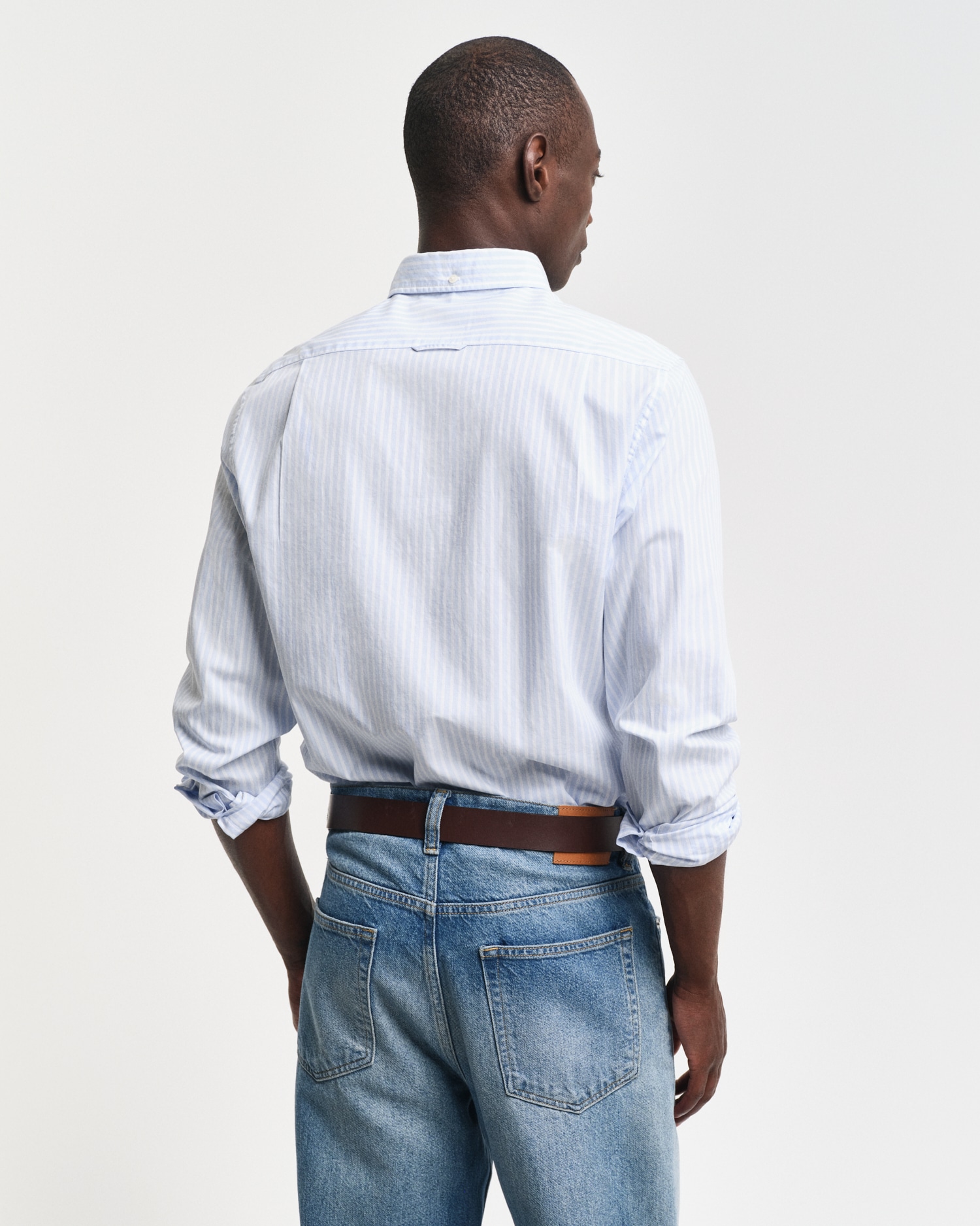 Gant Langarmhemd »SLIM POPLIN STRIPE SHIRT«