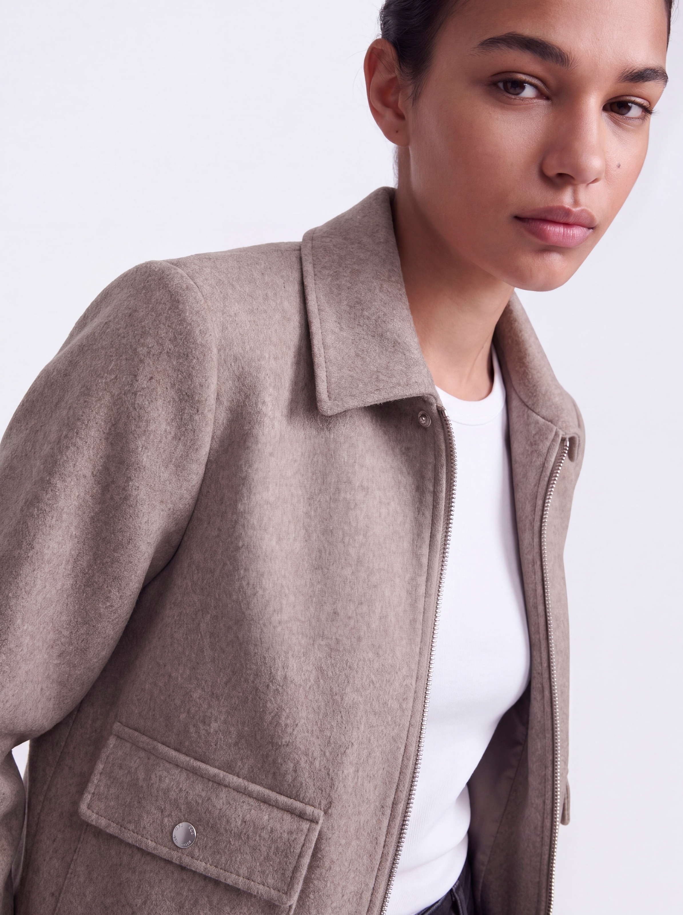 ONLY Kurzjacke »ONLVELA ZIP SHORT JACKET OTW«