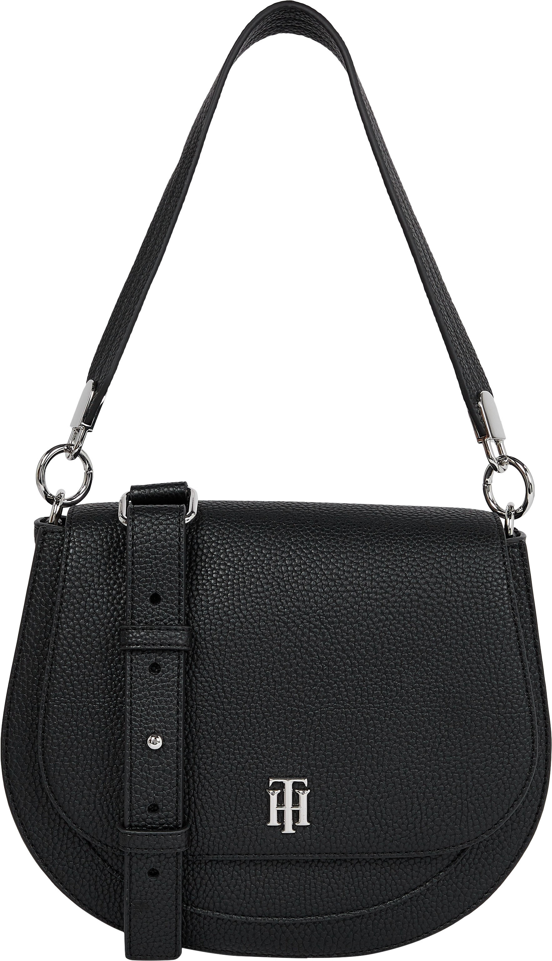 Image of Tommy Hilfiger Umhängetasche »TH ELEMENT SADDLE BAG«, in modischer halbrunder Form bei Ackermann Versand Schweiz