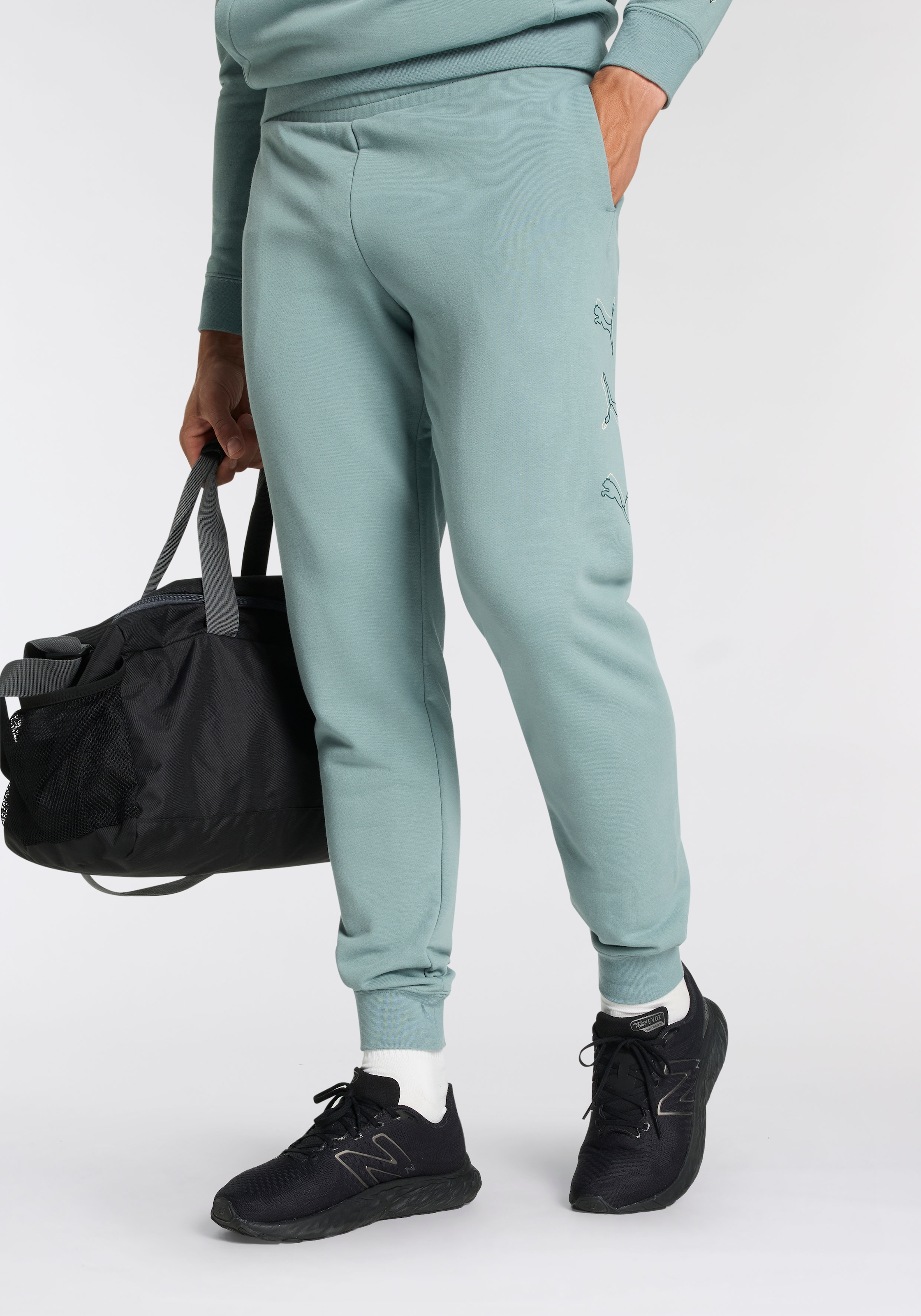 Image of PUMA Trainingshose "ESS LOGO LAB EXECUTION SWEATPANTS TR CL" Regular Fit, für Sport und Freizeit, sportlicher Stil