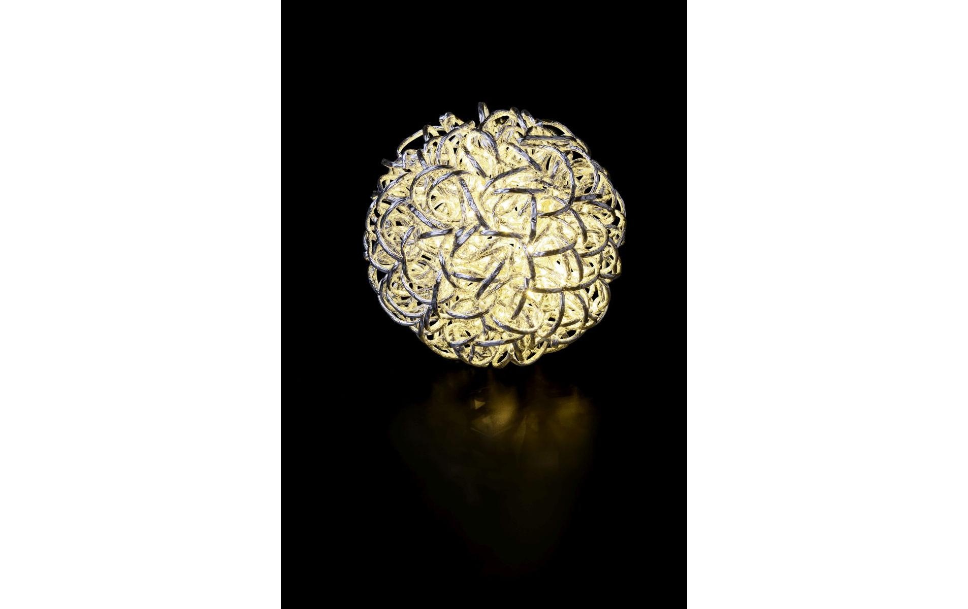 STT LED Dekofigur »Leonis 25 Silber« Warmweiss