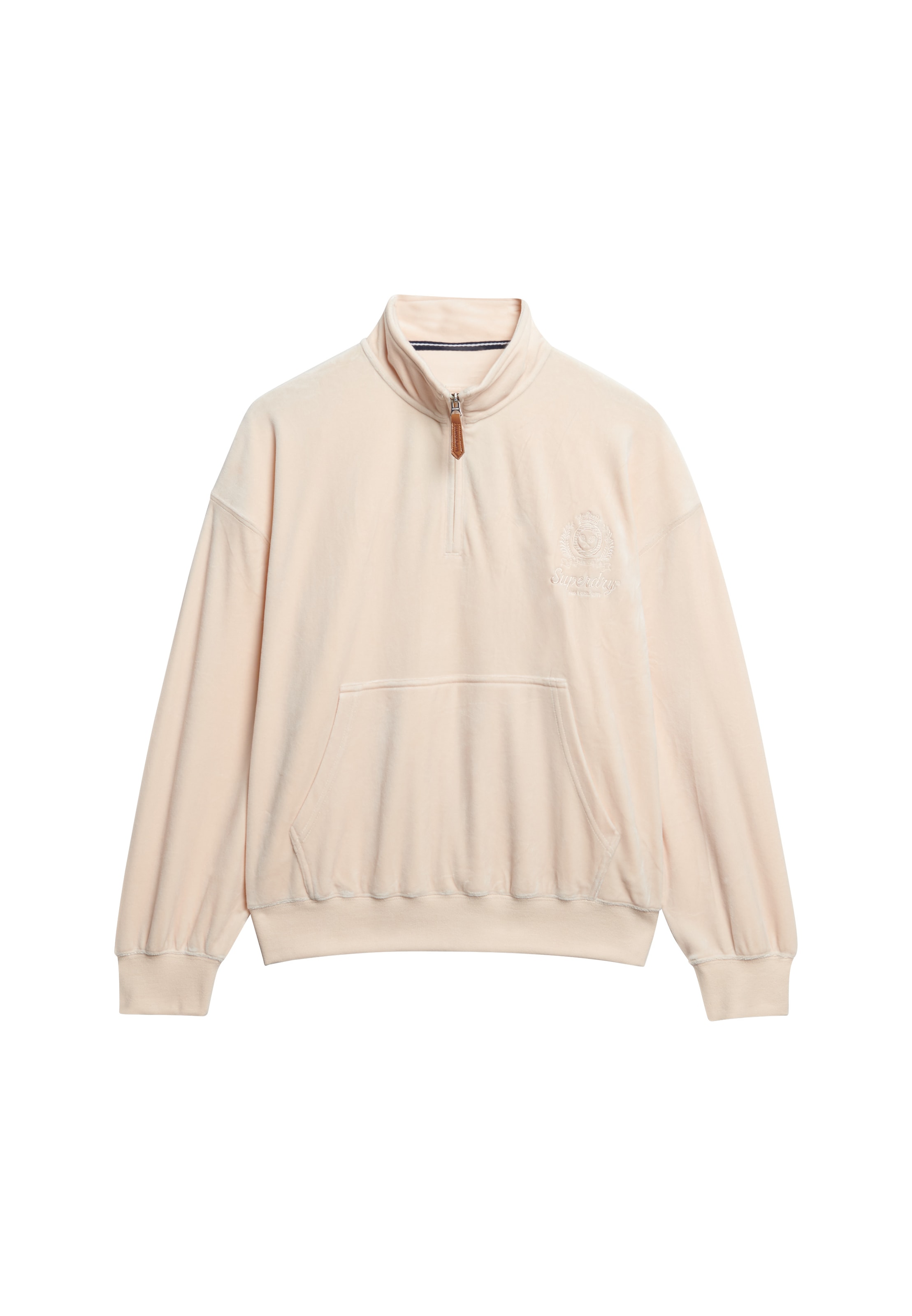 Superdry Sweatshirt »COUNTRY CLUB VELOUR 1/4 ZIP«