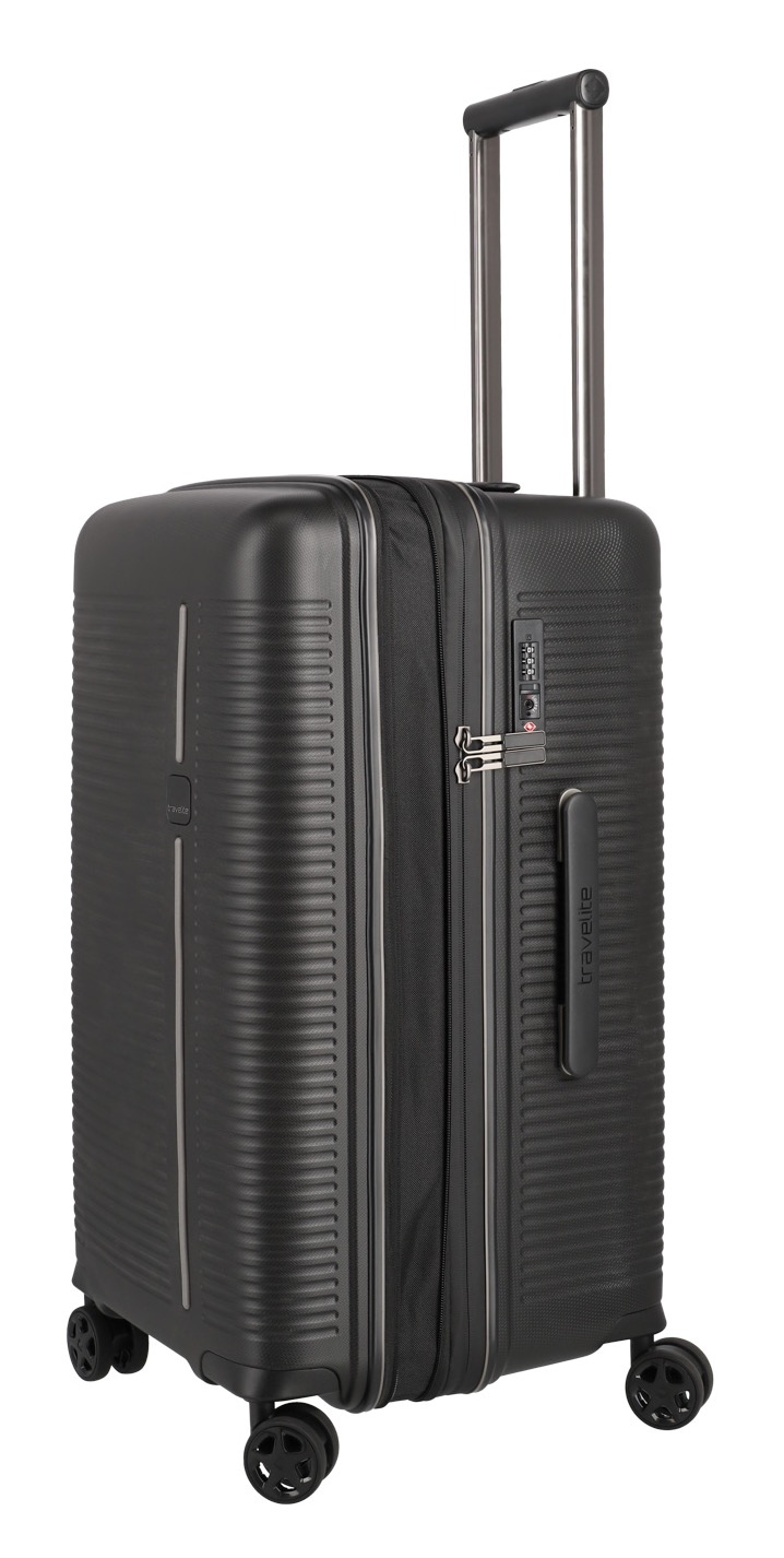 travelite Kit trolley »ROOMER Trunk 2-teilig« extension de volume – idéal pour bagages à main et en soute