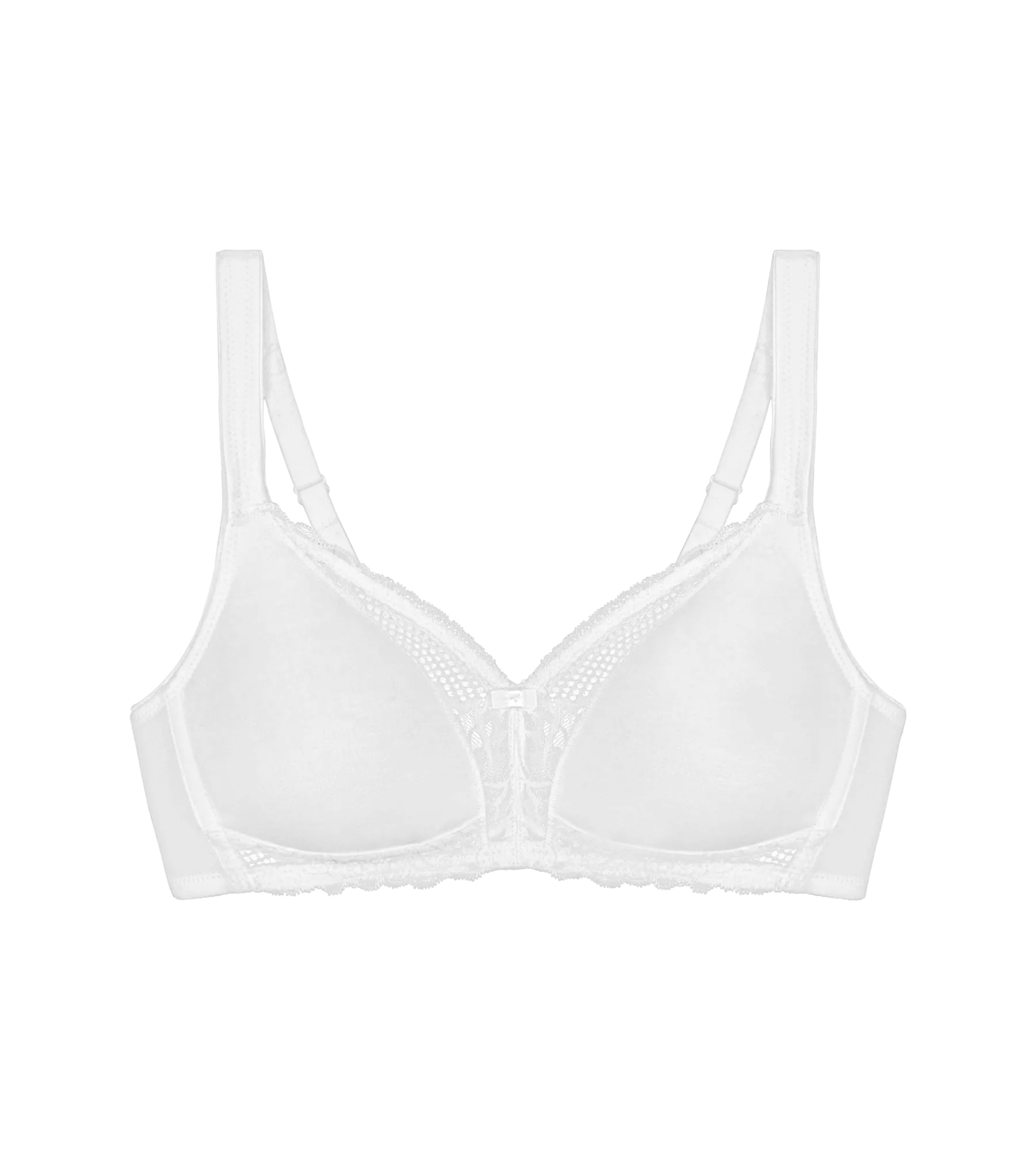 Triumph Soutien-gorge sans armatures »Modern Lace+Cotton« Spitzeneinsätze, starker Halt ohne Bügel, atmungsaktiv, leicht