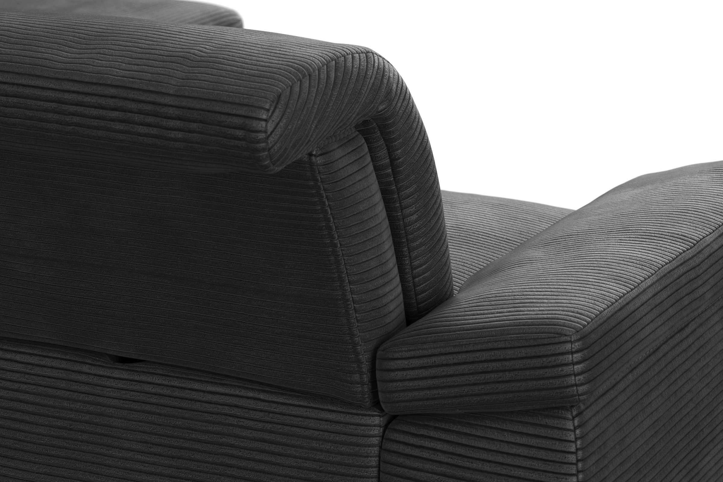 sit&more Ecksofa »Cabana L-Form« Ottomane, wahlweise mit Sitztiefen-,Armlehnen- und Kopfteilfunktion