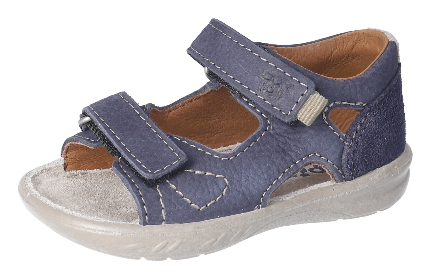 PEPINO by RICOSTA Lauflernschuh »Claas WMS: mittel«  Sandale mit Klett, WMS-System, Leder, Grössenschablone zum Download