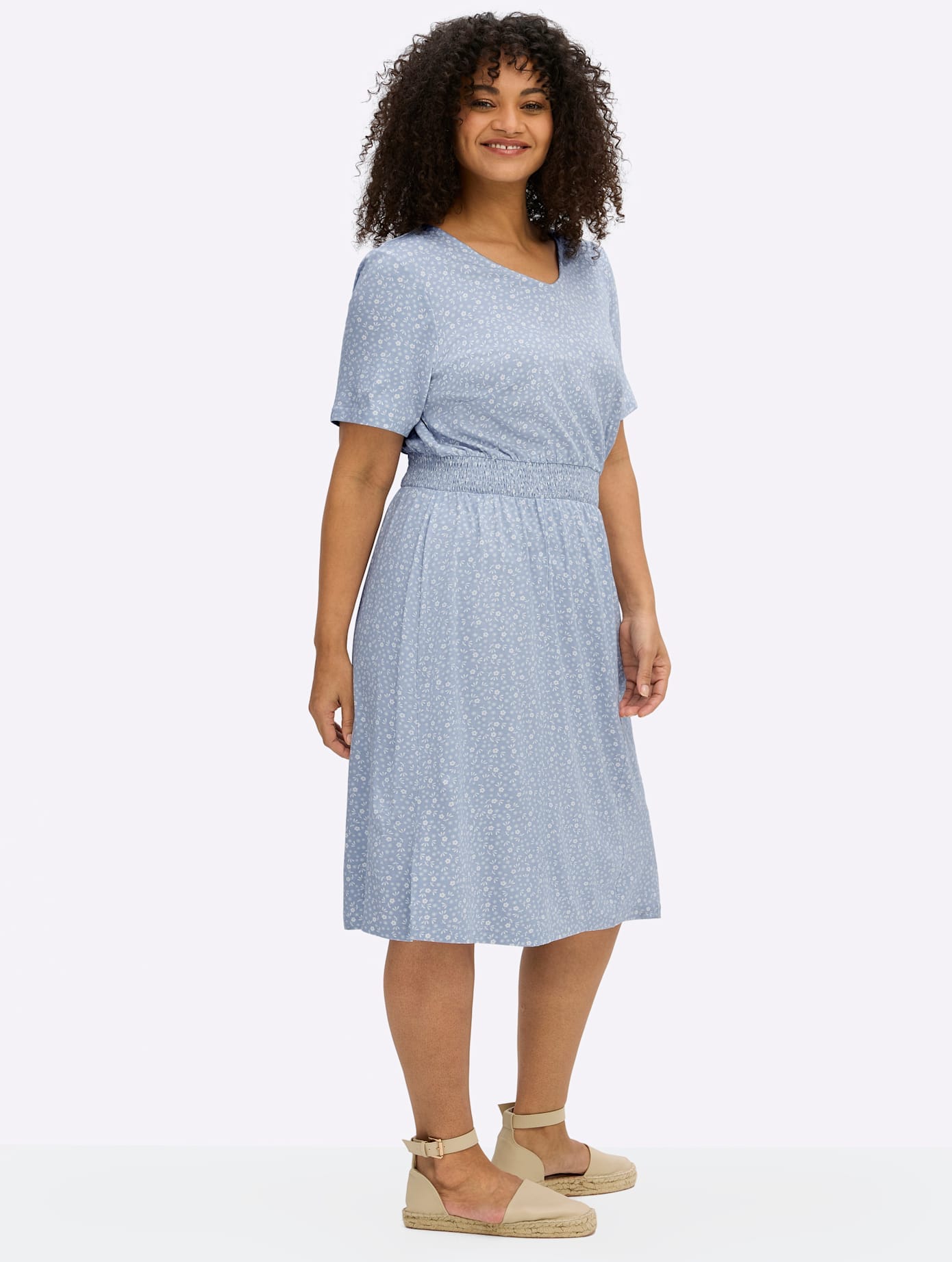 Sheego Jerseykleid »Kleid«