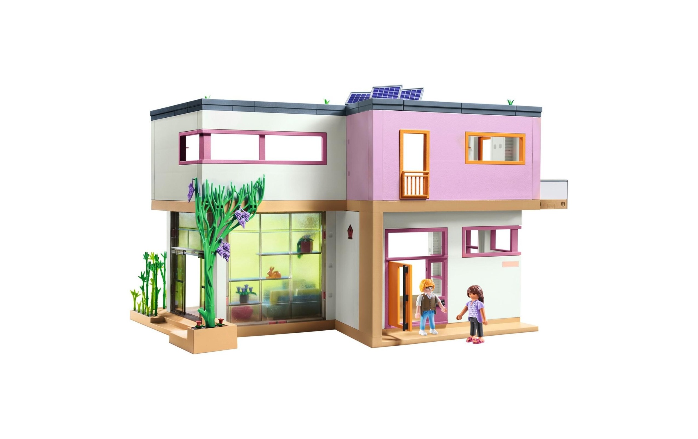 Playmobil® Spielbausteine »My Life Wohnhaus mit Wintergarten 71607«, (312 St.)