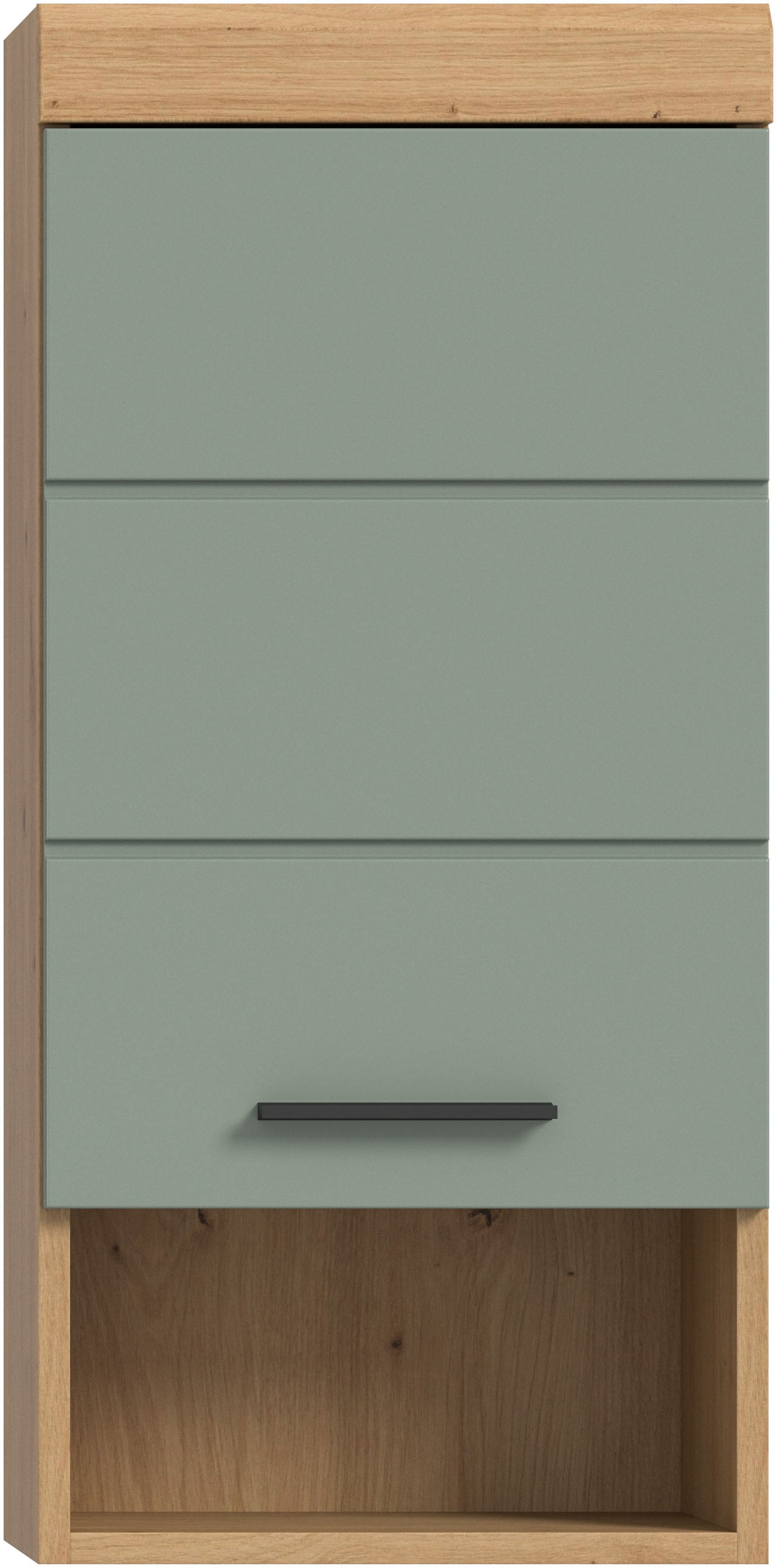 welltime Hängeschrank »SIENA, Breite 37cm, 1 Tür, 1 offenes Fächer, 1 Einlegeboden, MDF-Front« TOPSELLER!, 1 Stk. tlg. in verschiedenen Farben erhältlich, Badmöbel, Badschrank, Schrank, Bad