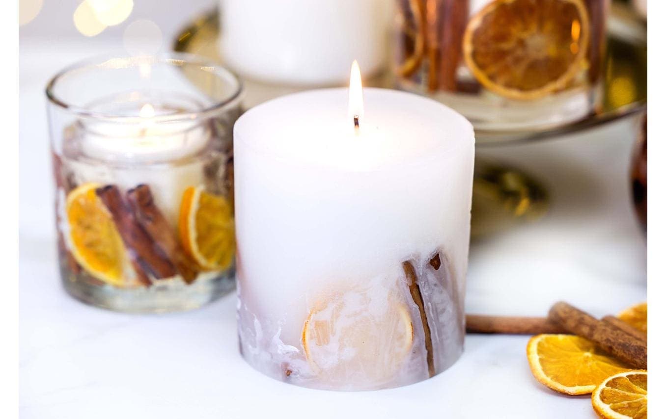 Stoneglow Duftkerze »Festive Wishes 9,5 cm«