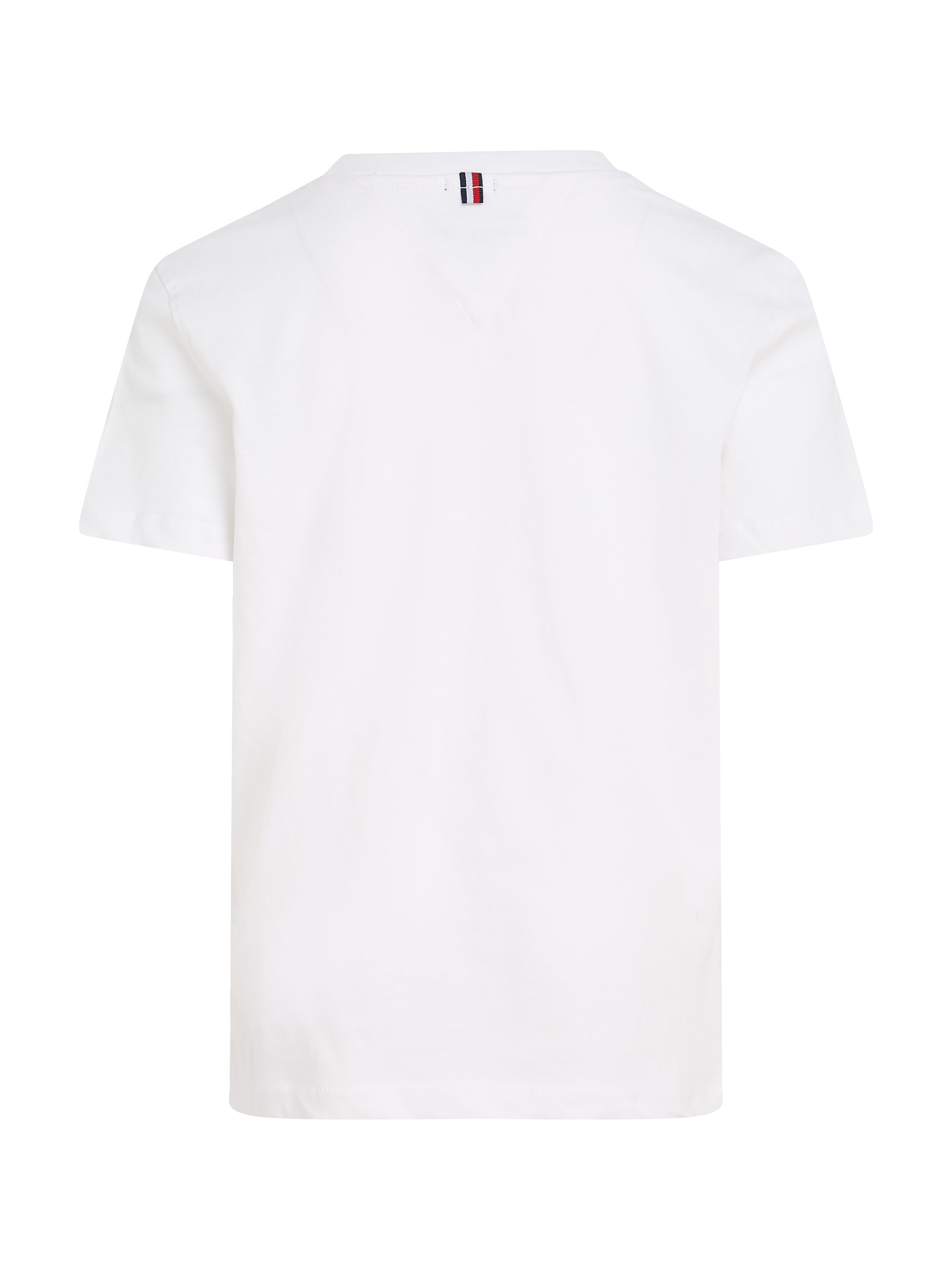 Tommy Hilfiger Rundhalsshirt »BOYS BASIC CN KNIT S/S«, mit Tommy Hilfiger Logo-Flag