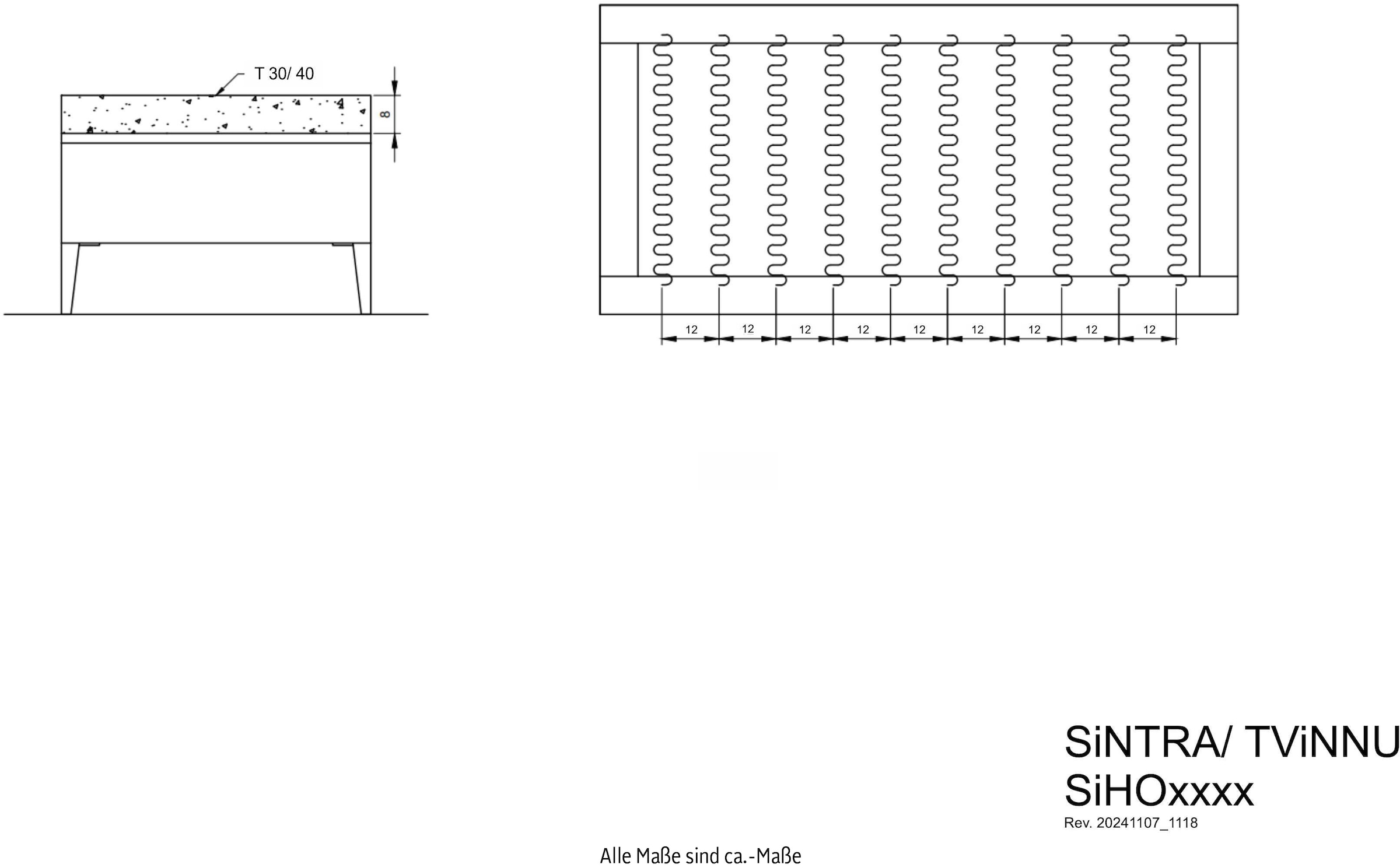 andas Groupe de sièges »TVINNU, Polsterecke L-Form, Schlaffunktion, mit Hocker« Set, 2 cuis tlg. Set, stellbar zum Schlafsofa (Krokodilverbinder)