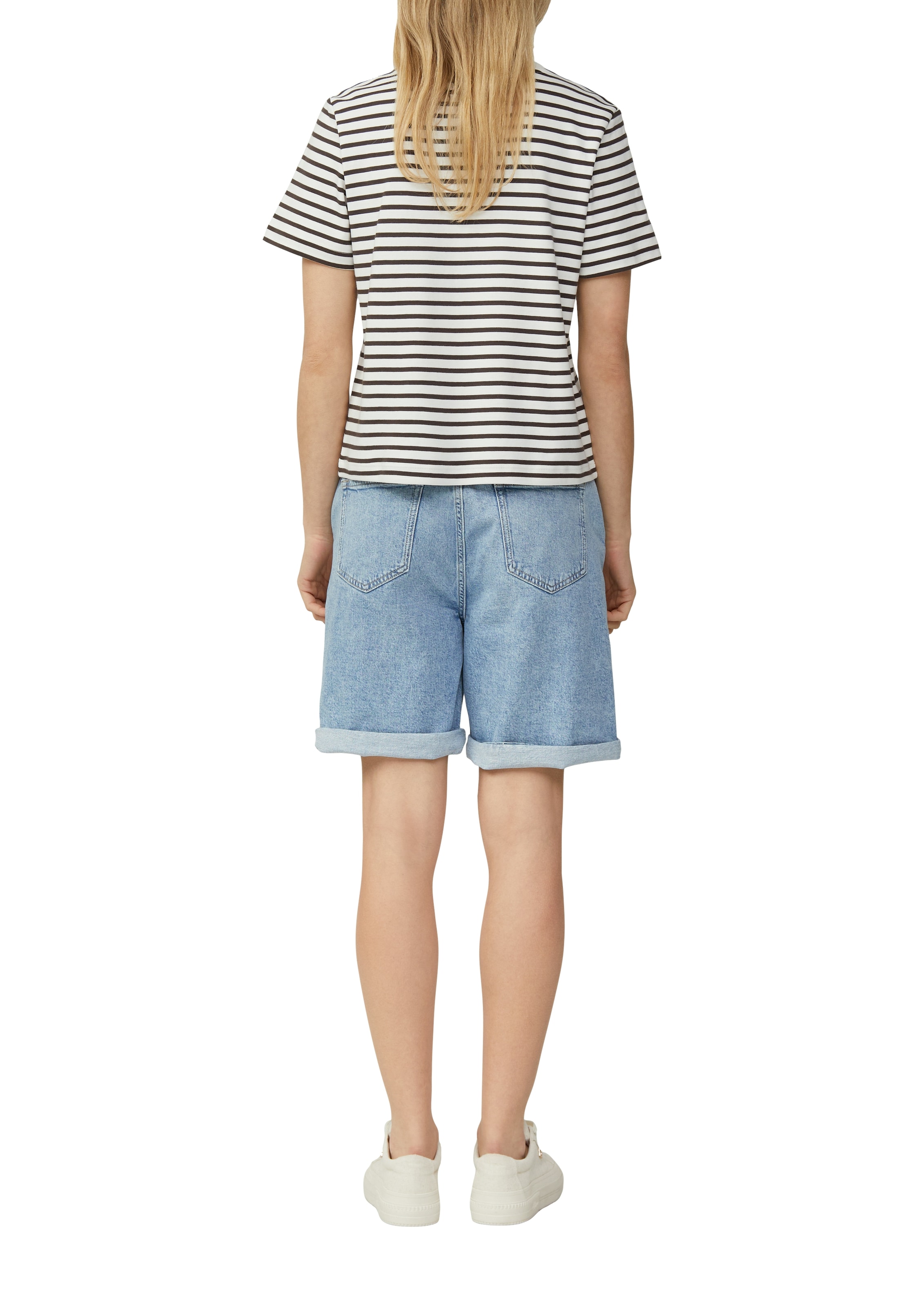 s.Oliver T-Shirt, mit Streifen Muster