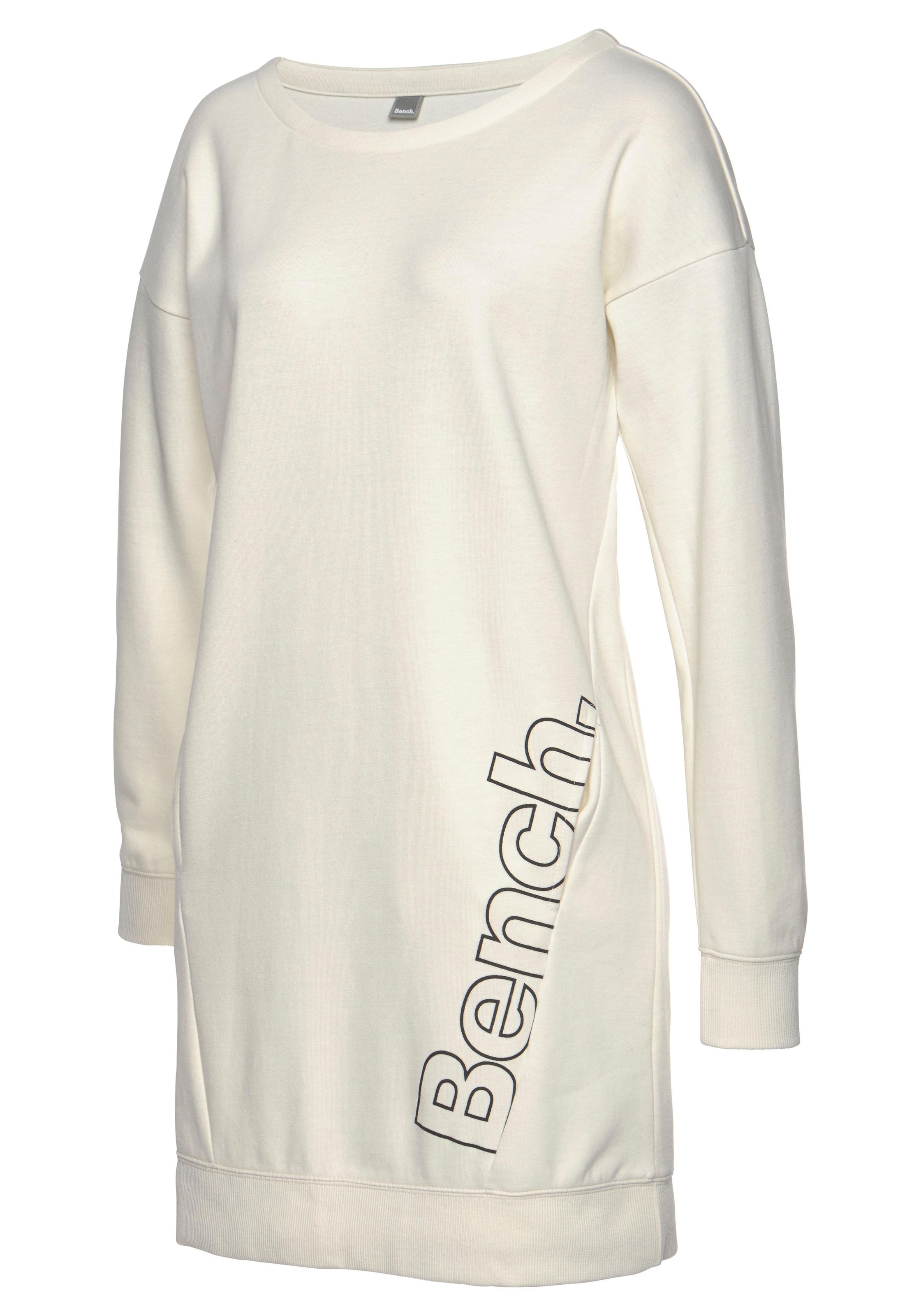 Bench. Loungewear Sweatkleid, mit seitlichem Logoprint