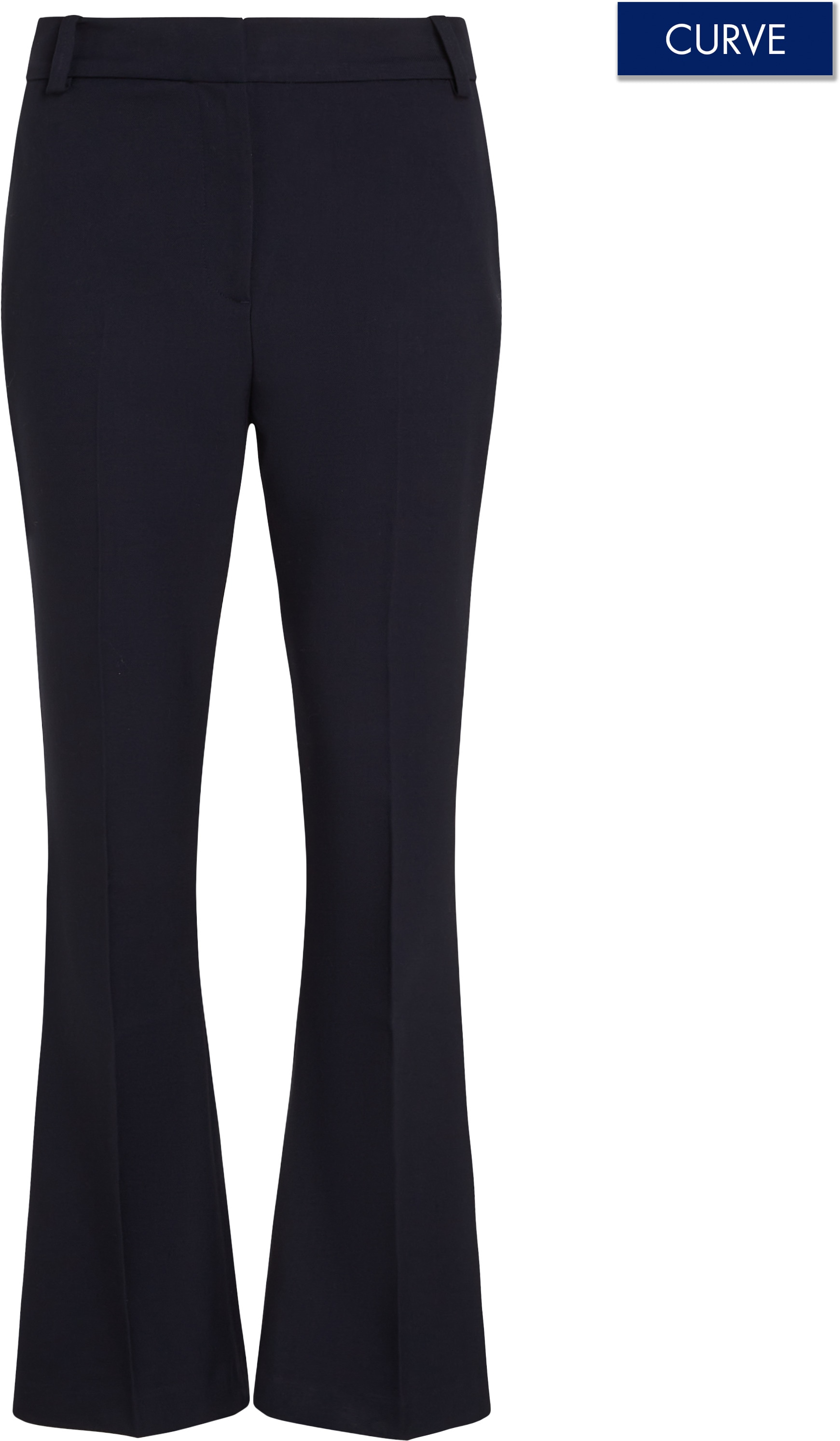 Tommy Hilfiger Curve Schlaghose »CRV CORE FLARED PANT«, in Grossen Grössen, Flared Form