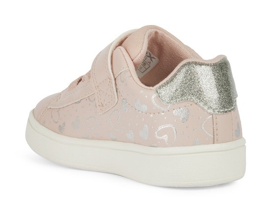 Geox Lauflernschuh »B ECLYPER GIRL A«, Sneaker, Klettschuh, Babyschuh mit Klettverschluss und Gummizug