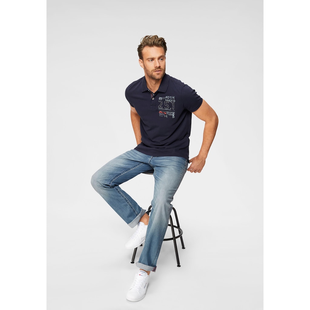 CAMP DAVID Loose-fit-Jeans, mit markanten Nähten und Stretch