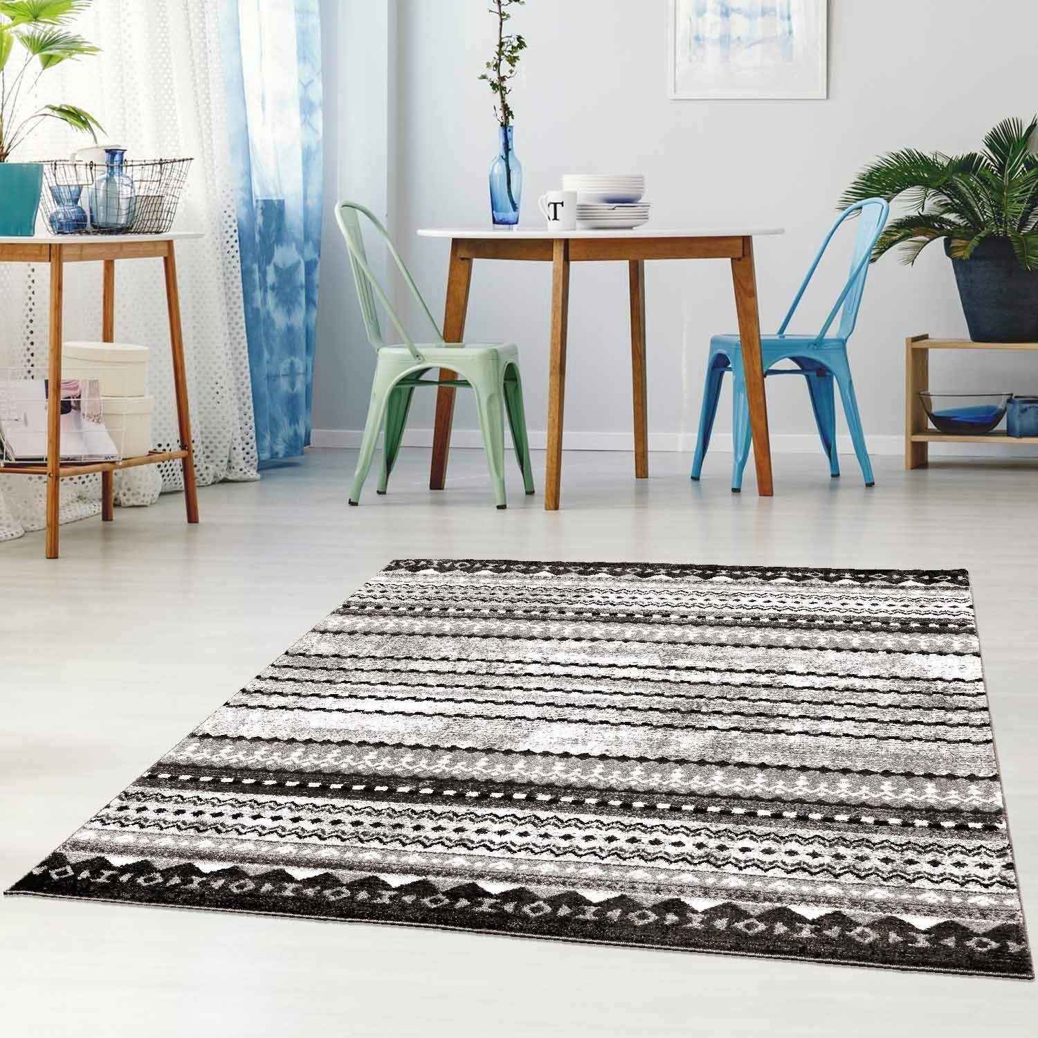 Image of Carpet City Teppich "Moda 1136" rechteckig 11 mm Höhe Läufer, Kurzflor, Wohnzimmer
