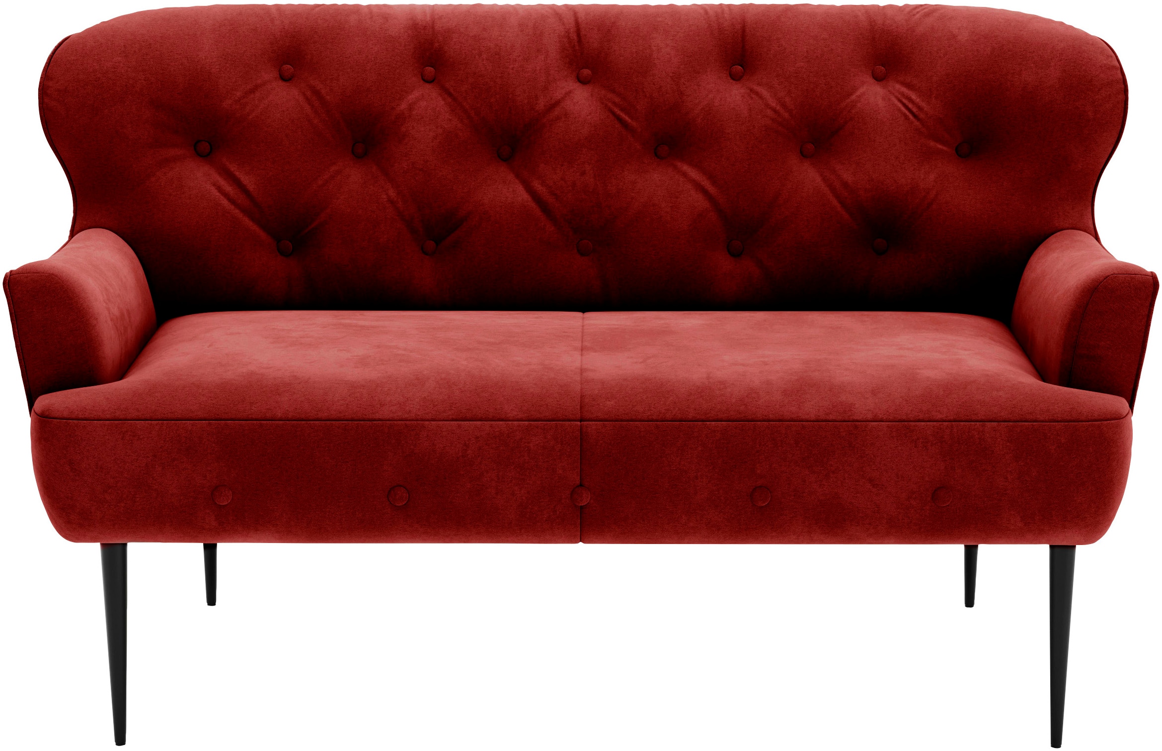 Home affaire 2-places »Amber« mit Knopfheftung,in verschieden Stoffarten