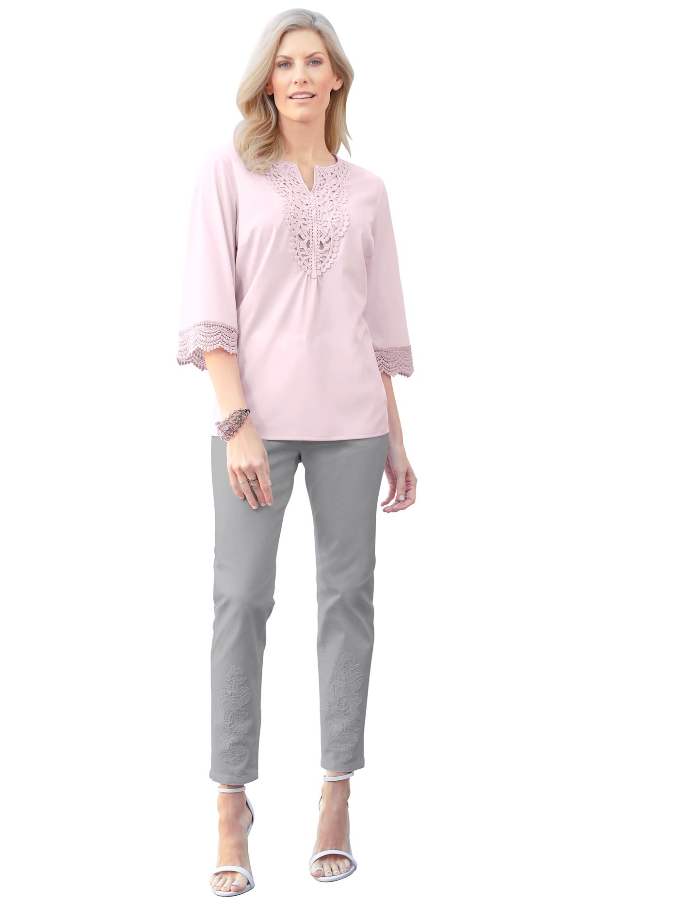 Classic Basics Spitzenbluse kaufen
