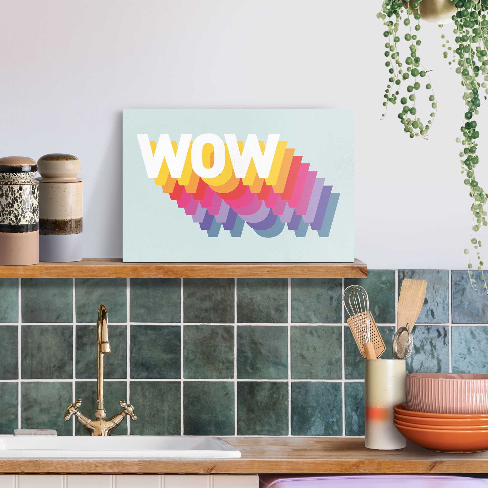 Reinders! Leinwandbild »Wow«