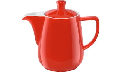 Kaffeekanne »Kaffeekanne aus Porzelan rot«