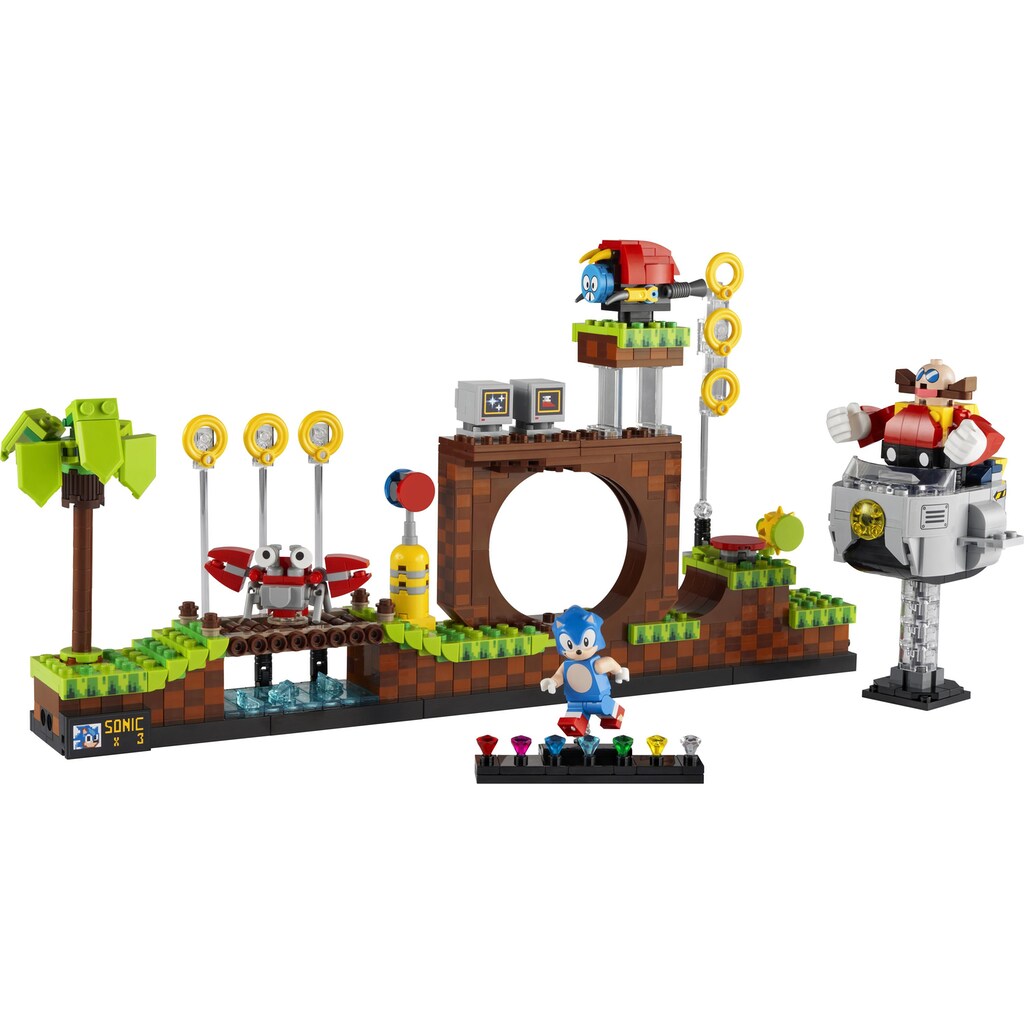LEGO® Spielbausteine »Sonic the Hedgehog«, (1125 St.)