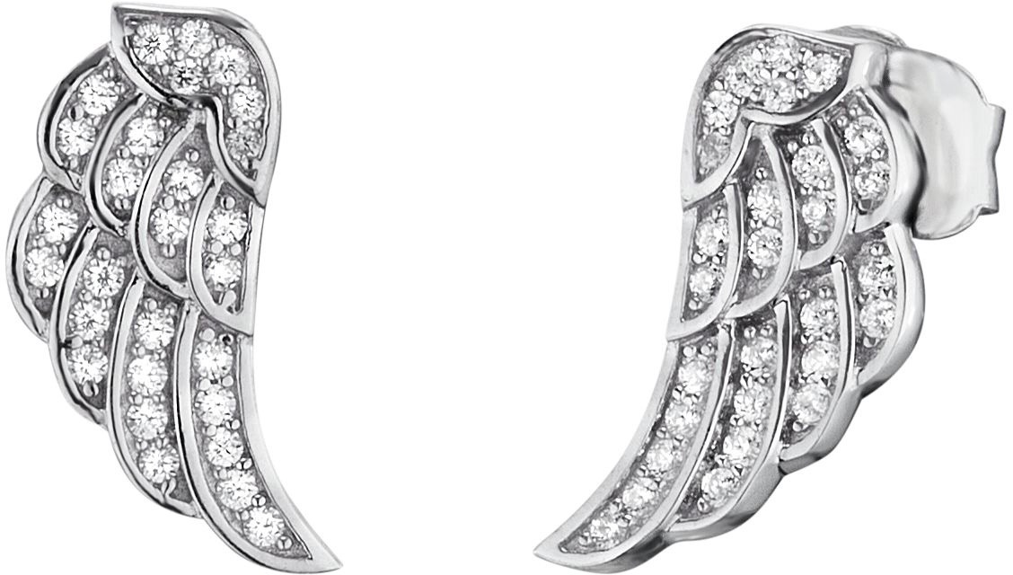Image of Engelsrufer Paar Ohrstecker »Little magic, OHRSTECKER FLÜGEL ZIRKONIA SILBER, ERE-LILWING-ZI-ST«, mit Zirkonia bei Ackermann Versand Schweiz