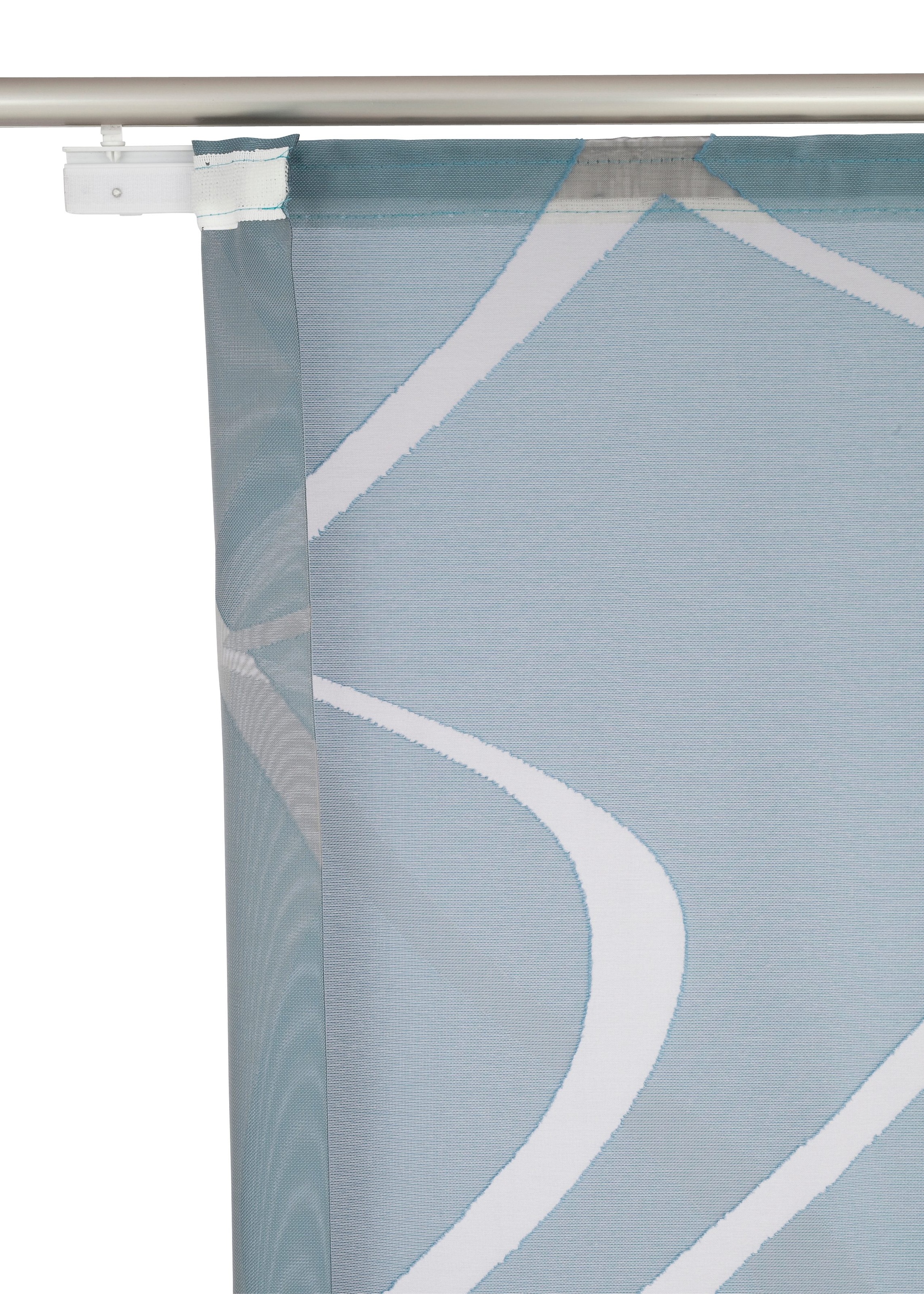 Neutex for you! Rideau coulissant »Rumbek« Velcro 1 cuis tlg. inkl. Befestigungszubehör, Breite: 57 cm