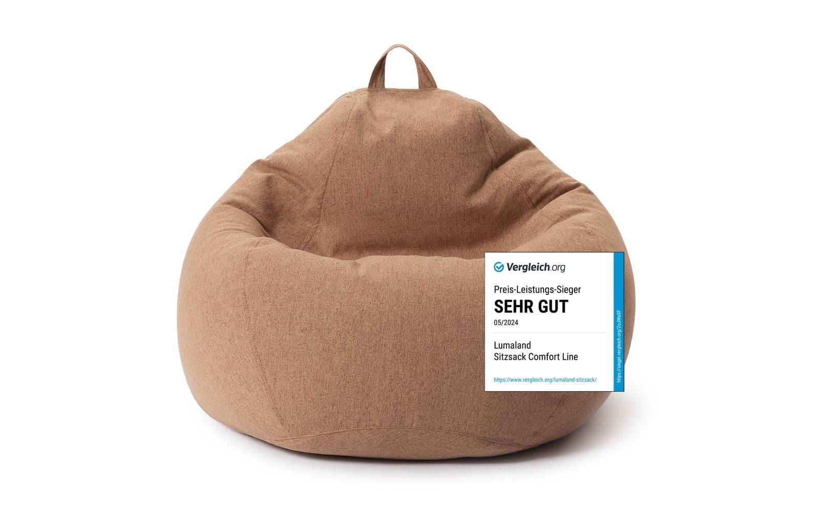 Lumaland Pouf »Comfort Line 315 l« Sitzsack für innen und aussen