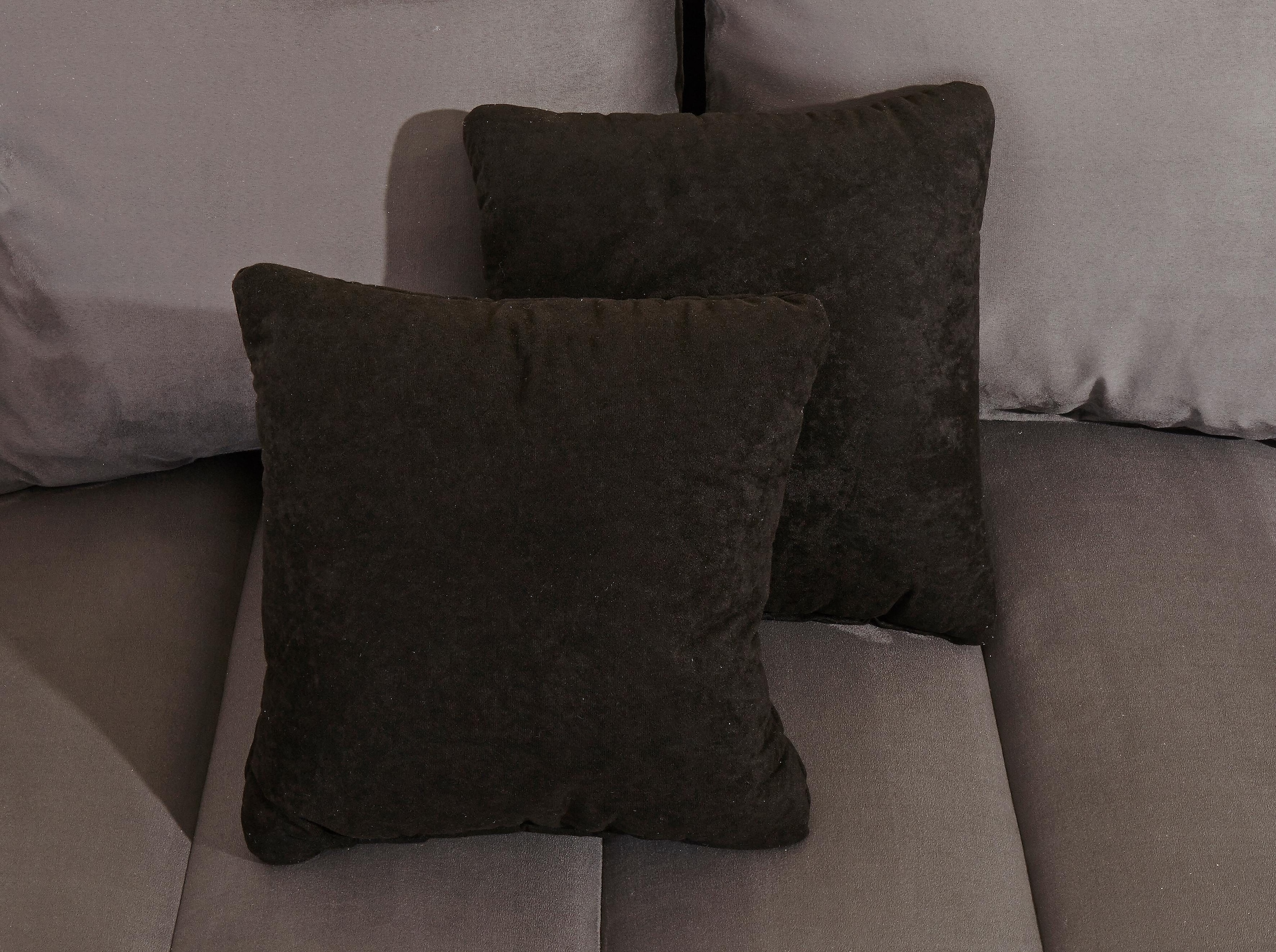 Home affaire Canapé d'angle »Imolla modern, Breite 270cm, bequem, aktuelle Steppung im Sitz, L-Form« inkl. Bettfunktion und Bettkasten