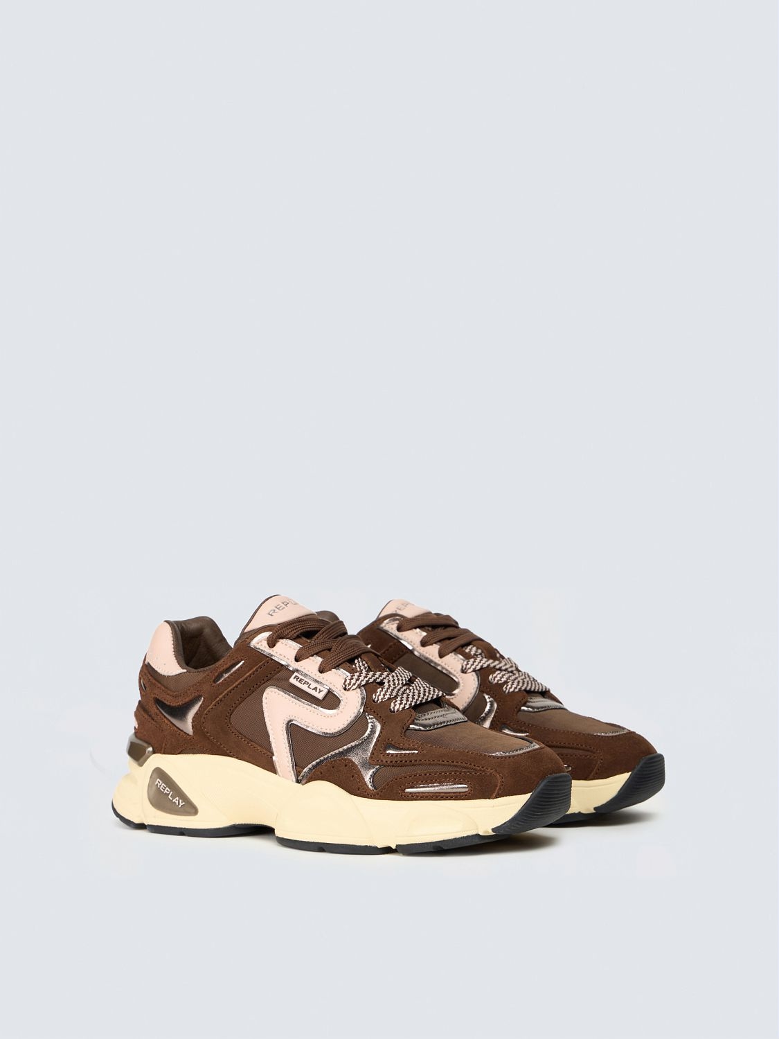 Image of Replay Sneaker "DESTINY W SPRINT" Ugly-Sneaker, Schnürschuh, Freizeitsneaker mit Logoschriftzug