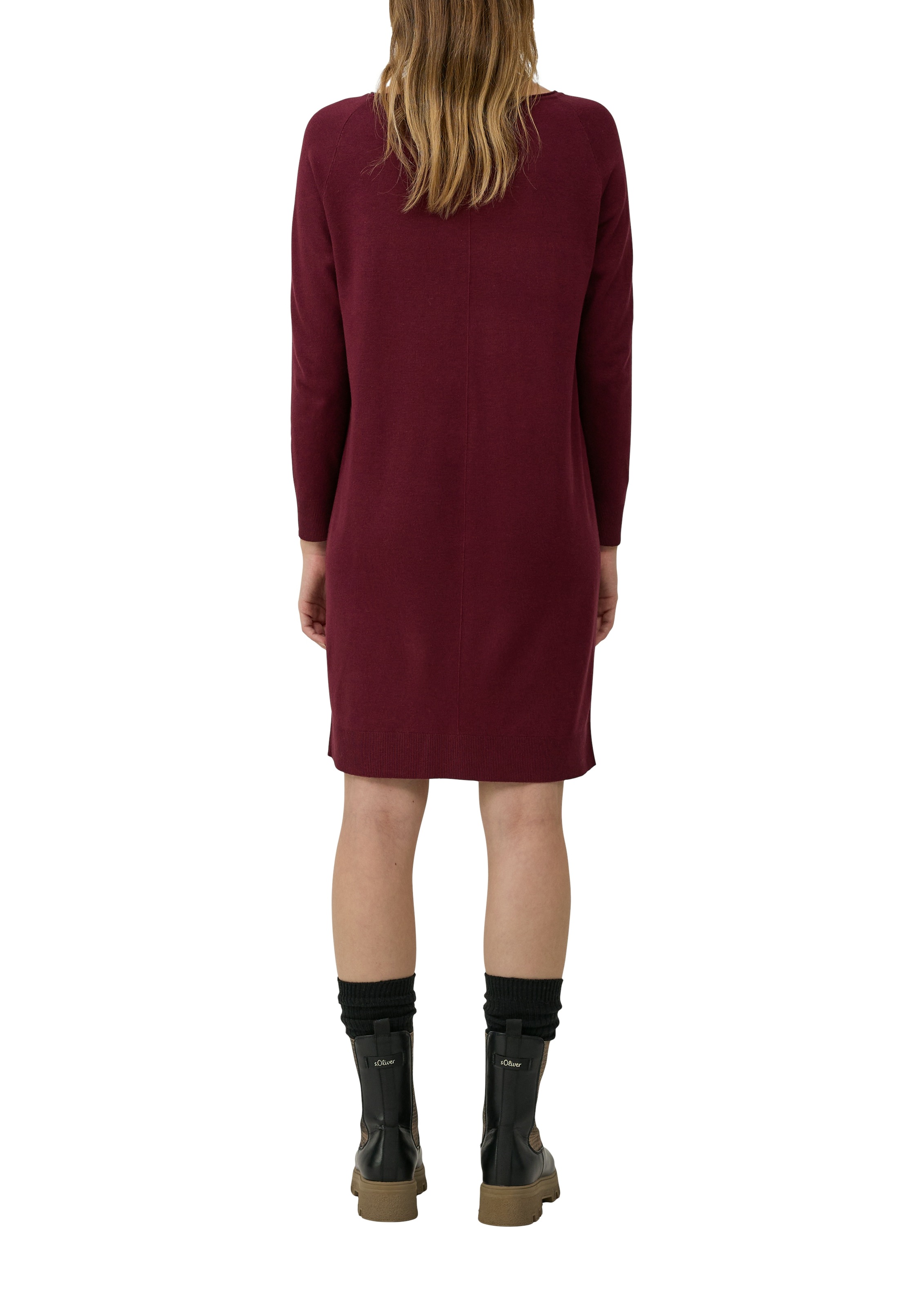 s.Oliver Robe en tricot Sans poches mit U-Boot-Ausschnitt