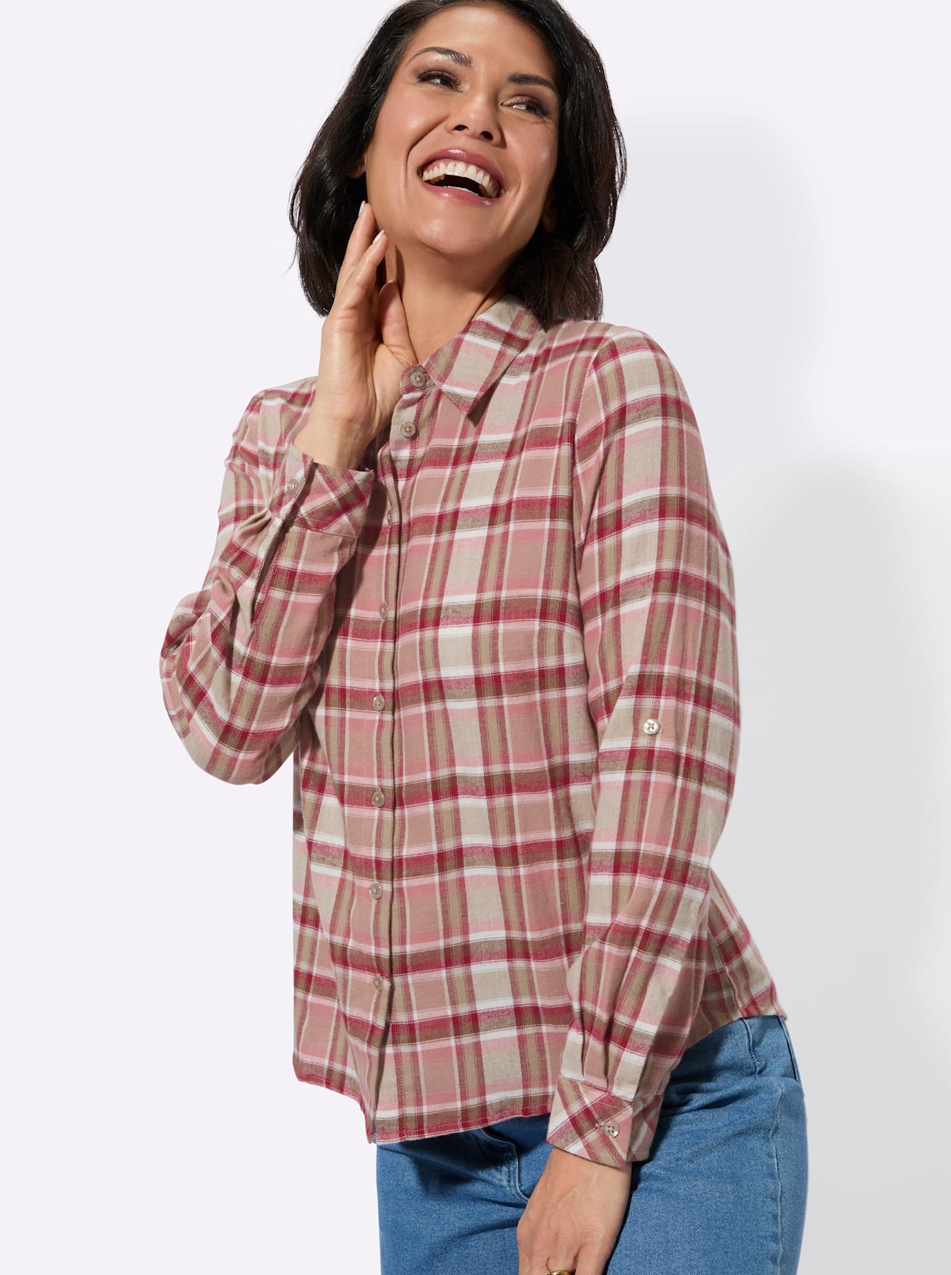 Casual Looks Flanellbluse