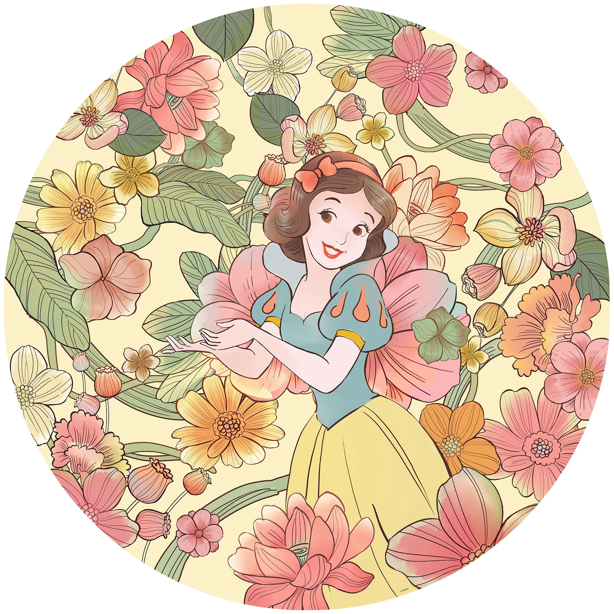 Image of Komar Vliestapete »Snow White Endless Summer«, bedruckt, 125 x 125 cm (Breite x Höhe) - 1 Teil bei Ackermann Versand Schweiz