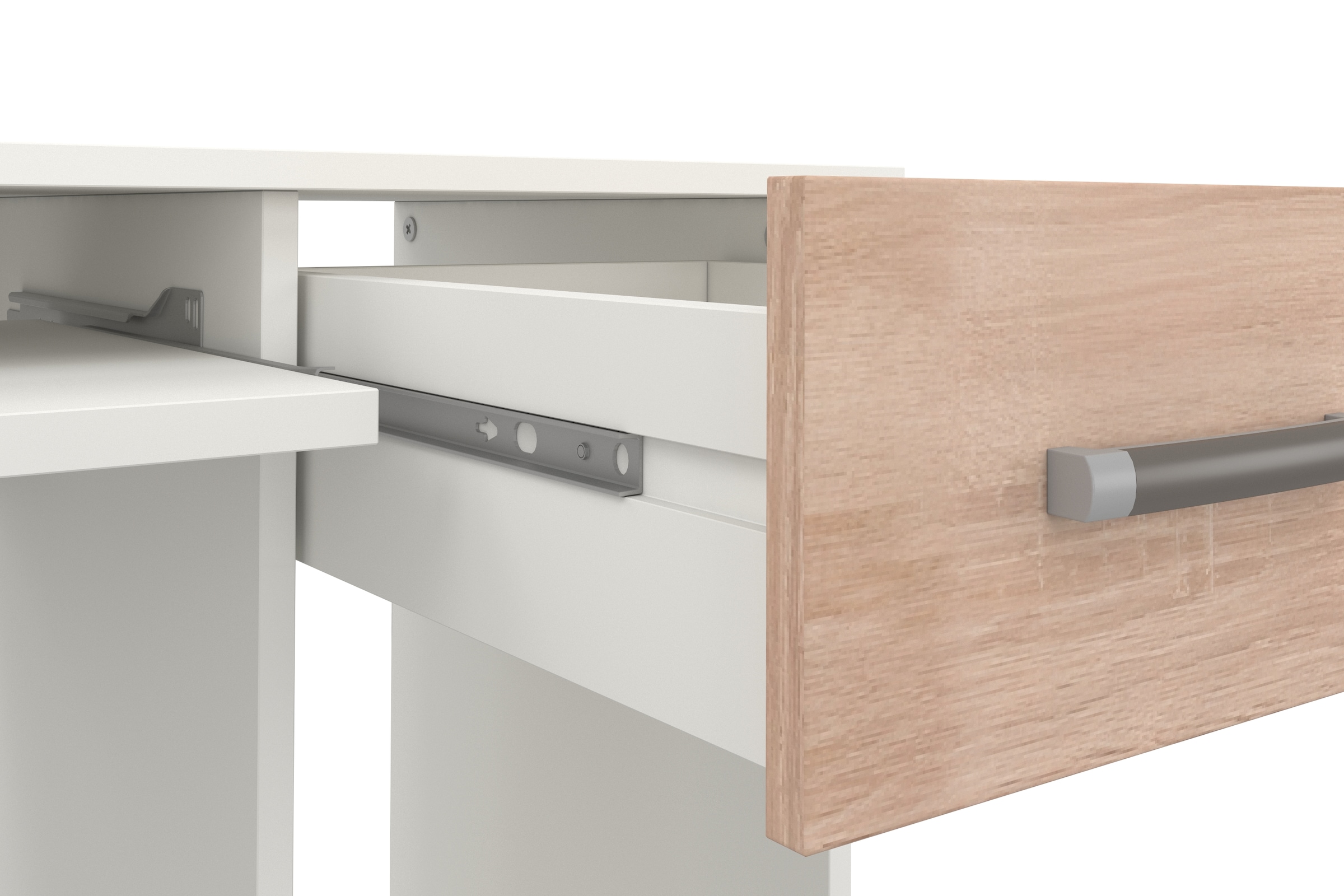 VOGL Möbelfabrik Bureau »Don« mit Tastatur- & Druckerauszug, Breite 137,5 cm, Made in Germany