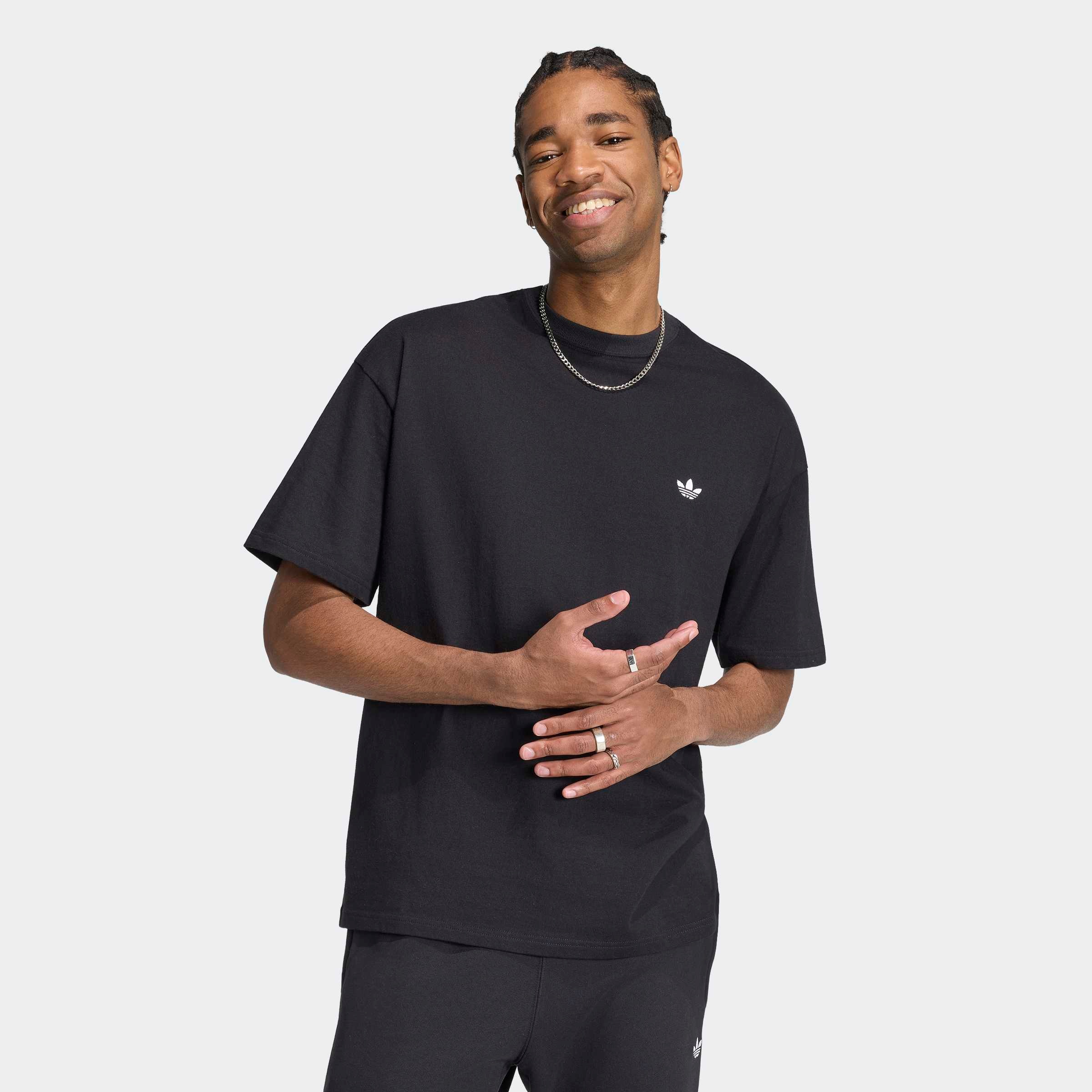 adidas Originals T-Shirt »TREFOIL ESSENTIALS, LOCKER GESCHNITTEN« für Erwachsene, mit Rundhalsausschnitt, ohne Verschluss, aus Baumwolle