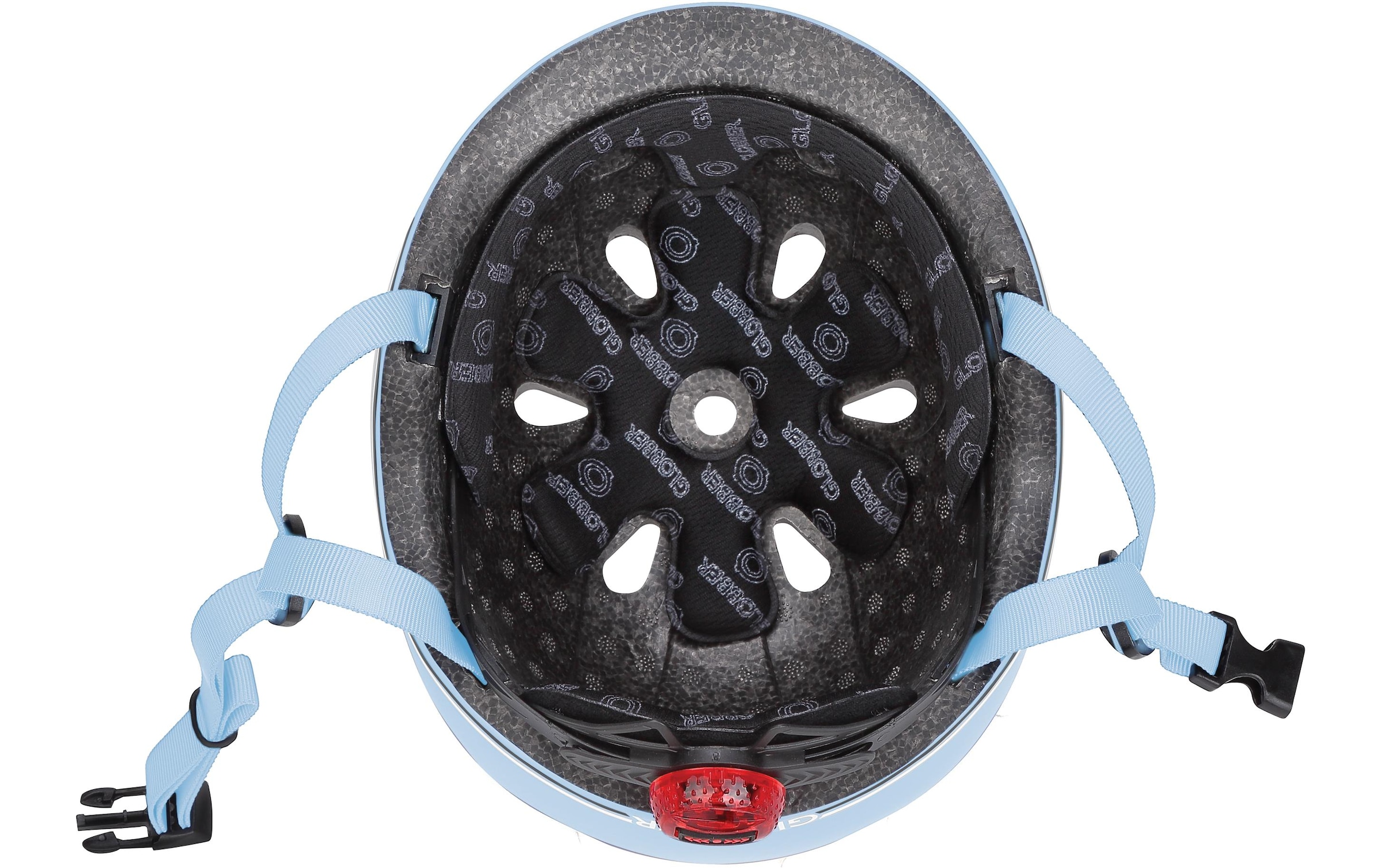 Globber Skatehelm »Go Up Lights XXS/XS Pastelblau«