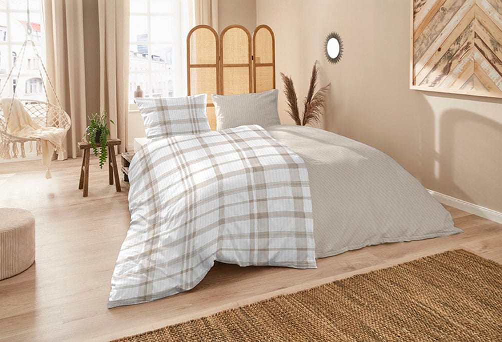 Primera Linge de lit »Soft-Seersucker-Bettwäsche Uni« 2