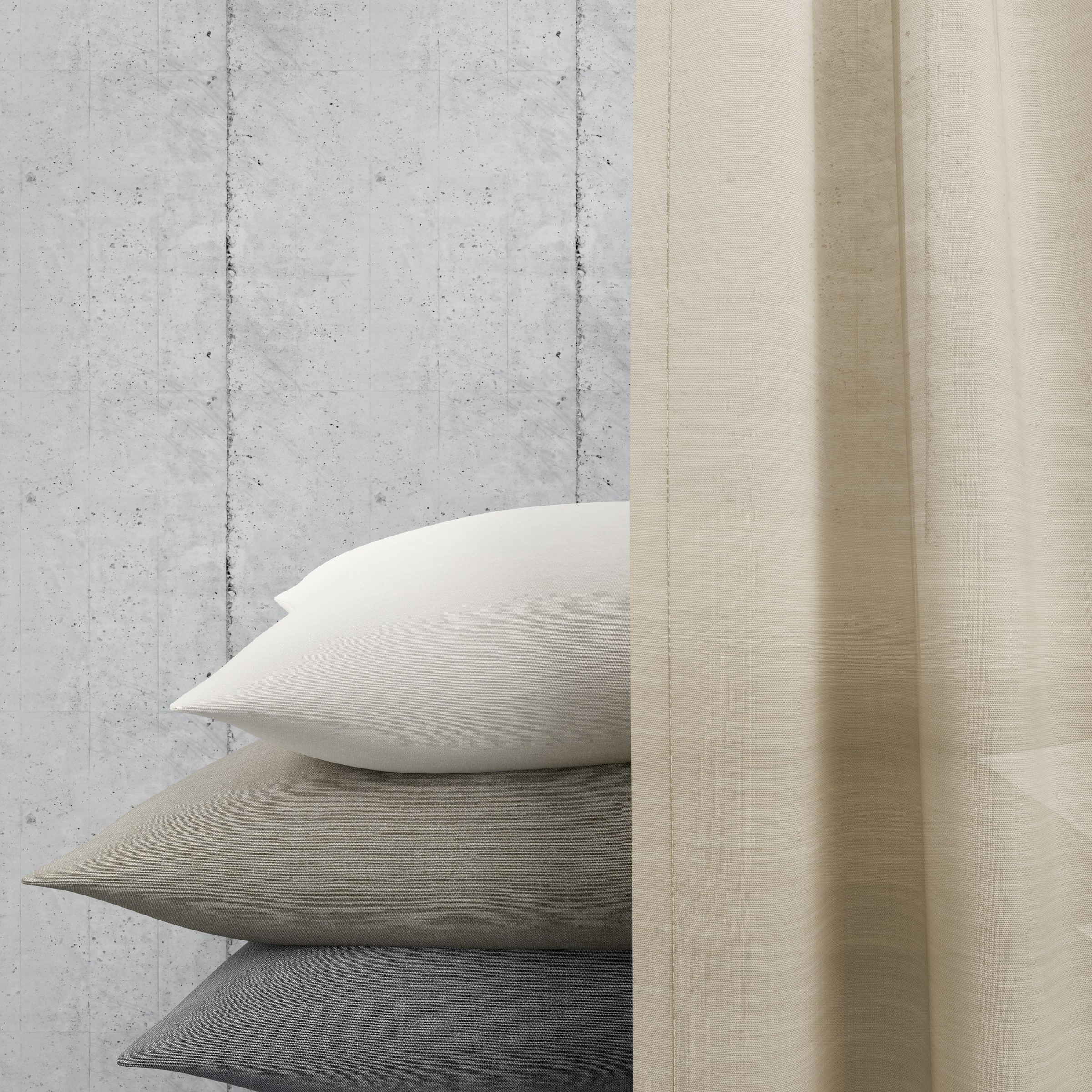 Neutex for you! Vorhang »Allure«, (1 St.), Schal mit Multifunktionsband, Breite 140 cm, nach Mass