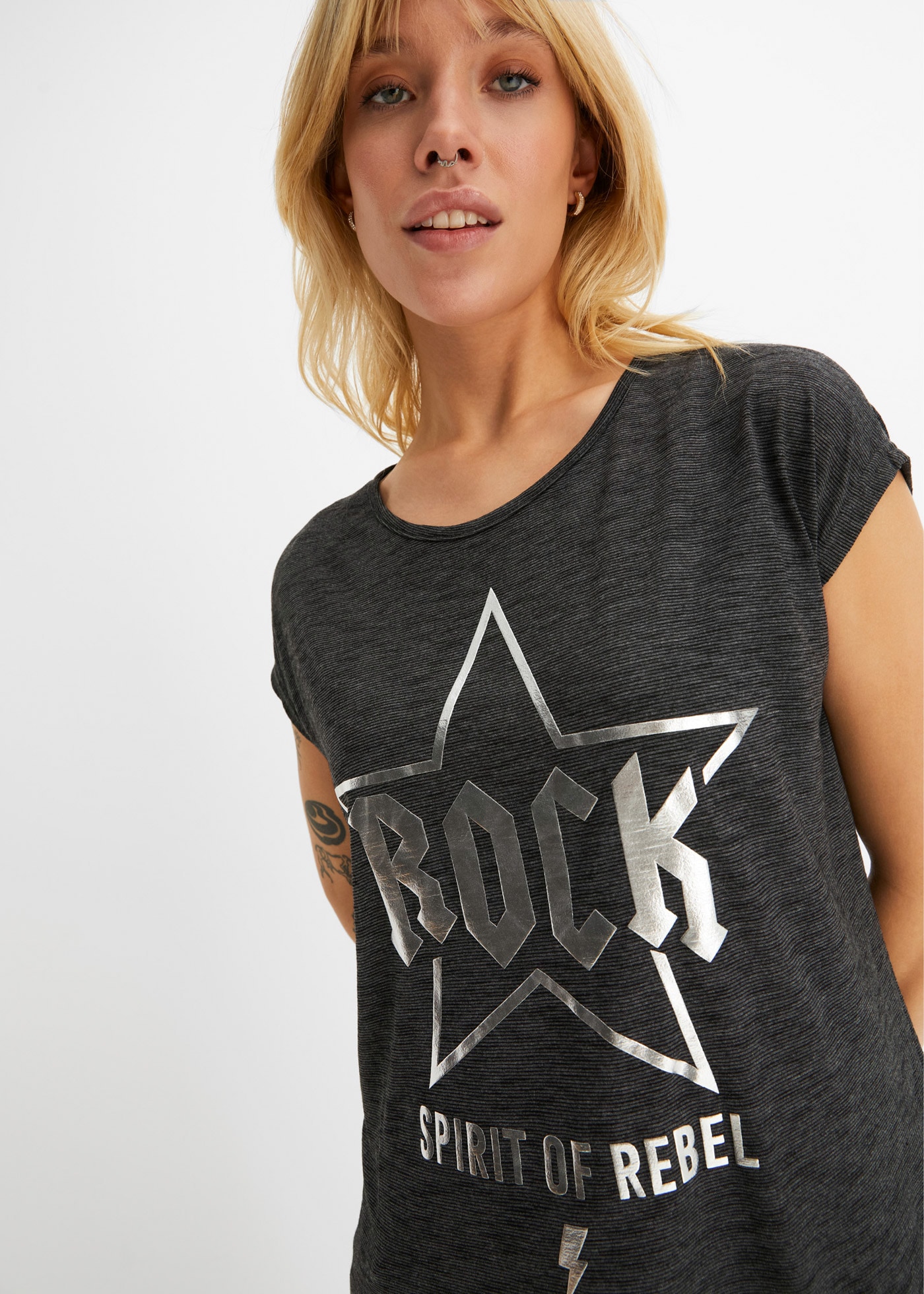 bonprix Longshirt , Longshirt aus softem Viskose-Mix
