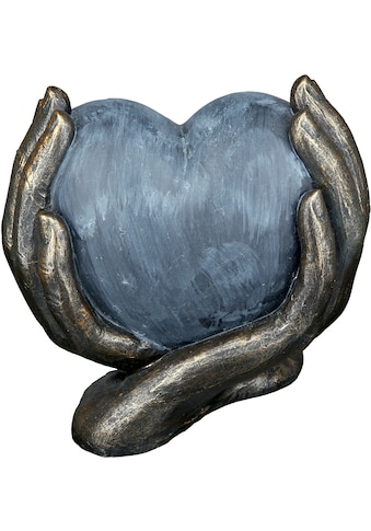 Dekofigur »Skulptur Herz in Händen«