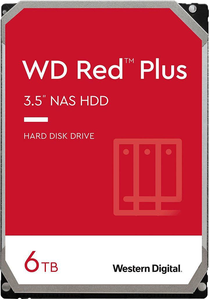 Image of Western Digital HDD-NAS-Festplatte »WD Red Plus«, 3,5 Zoll bei Ackermann Versand Schweiz