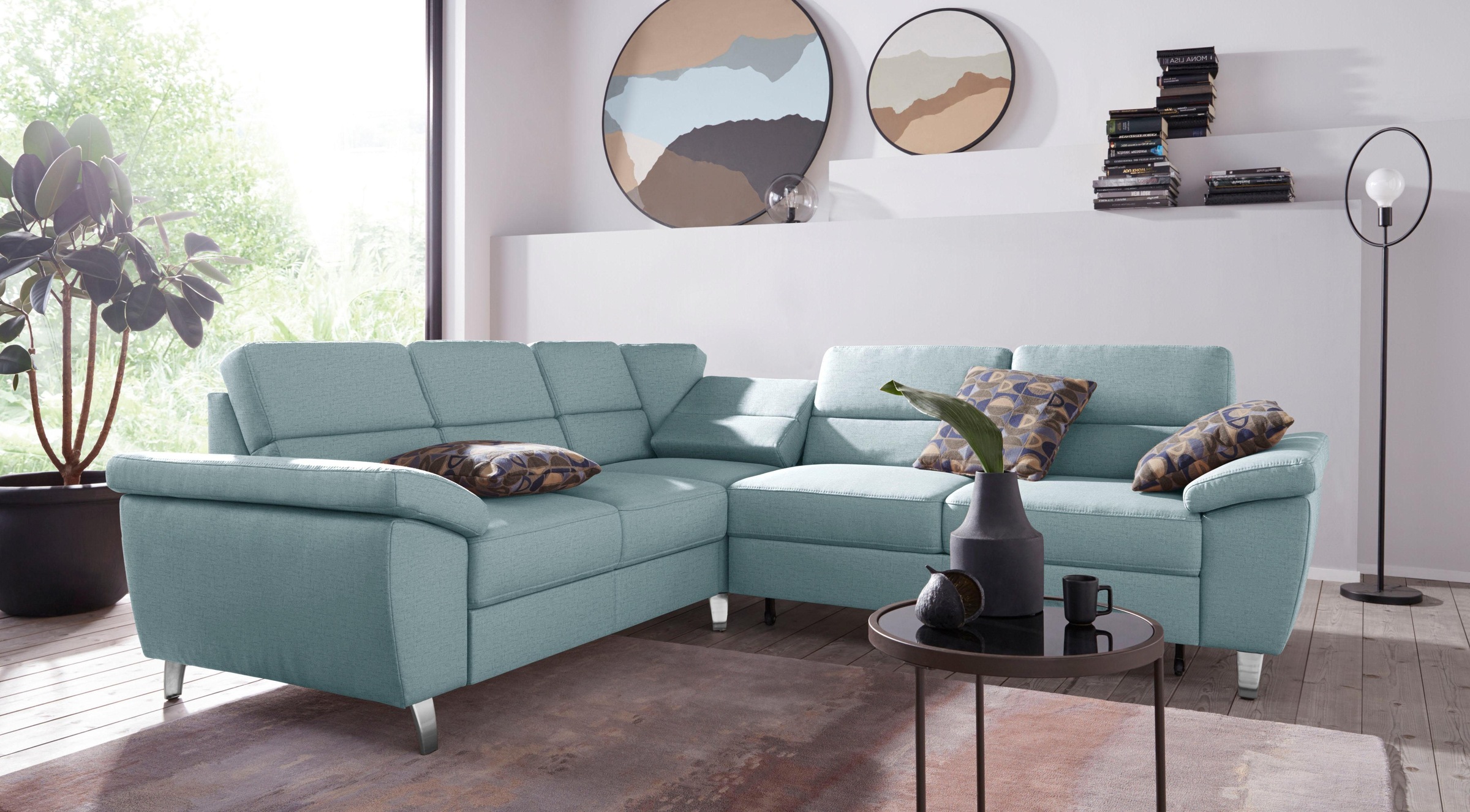 Image of sit&more Ecksofa "Sorano L-Form" wahlweise mit Bett- und Relaxfunktion, inkl. Bettkasten